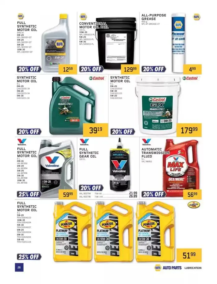 Top offers for smart savers from January 1 to March 31 2025 - flyer page 26