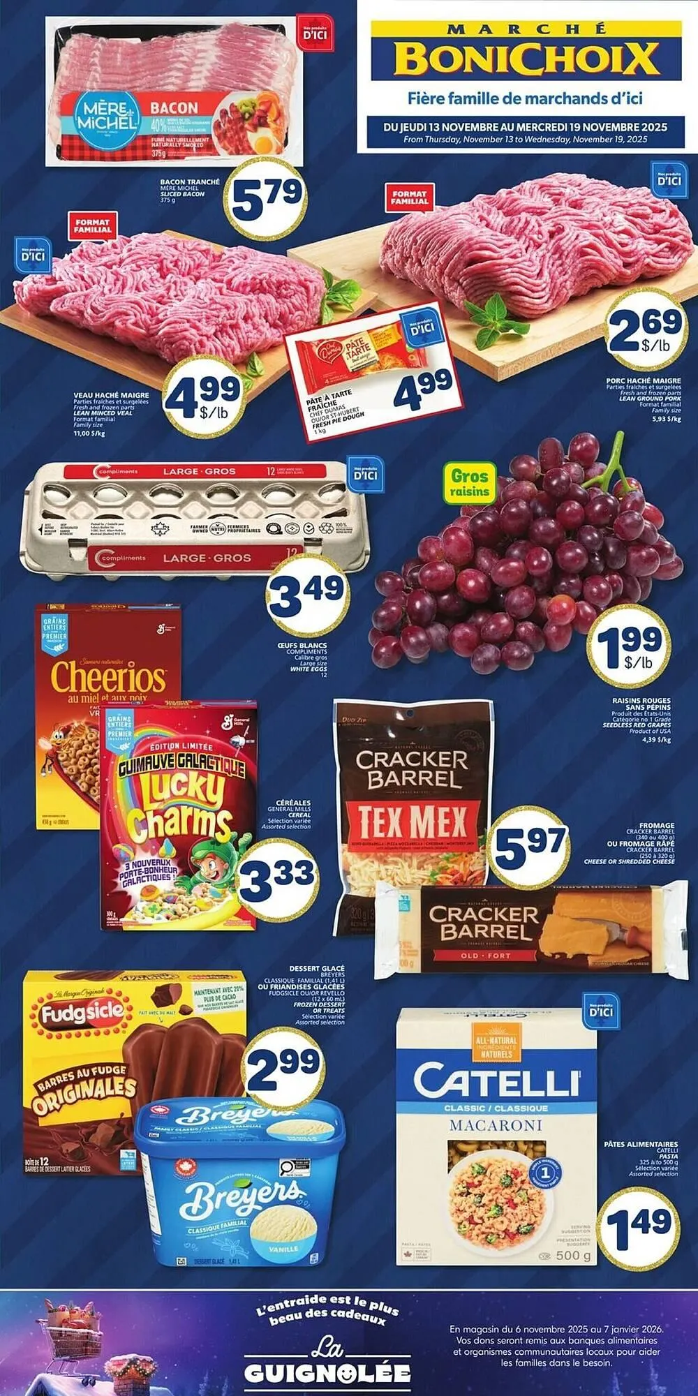 Marché Bonichoix flyer from November 13 to November 20 2025 - flyer page 1
