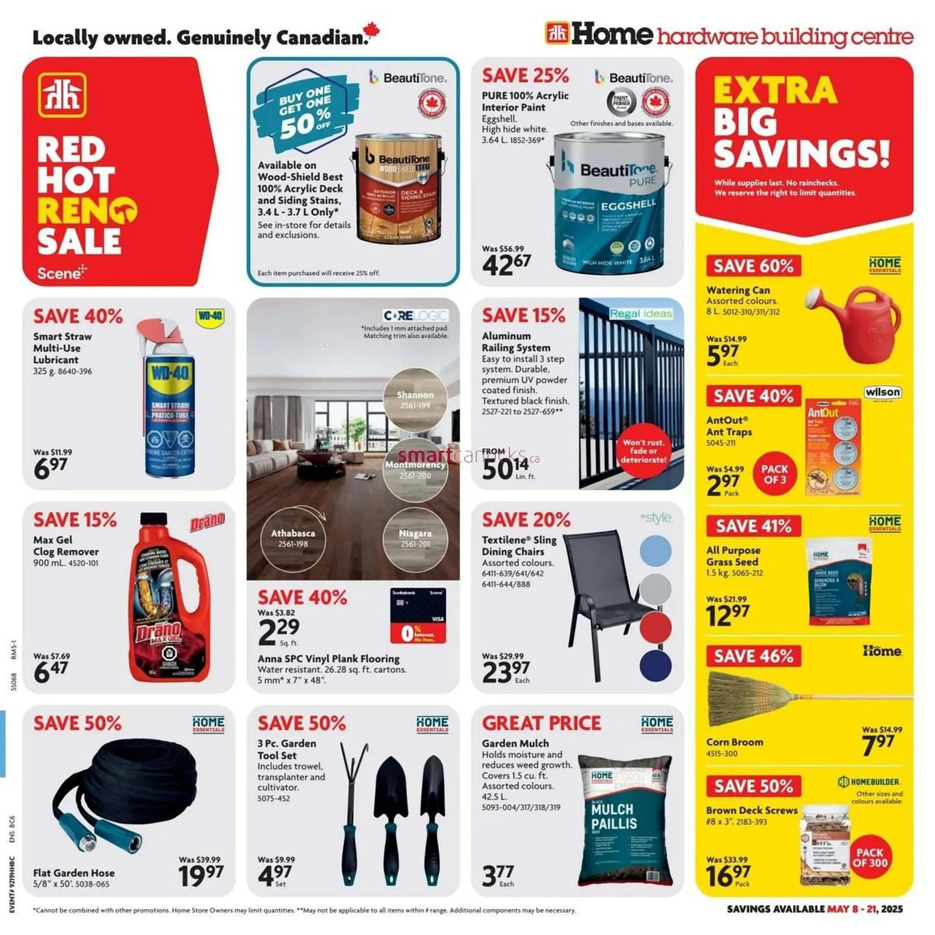 Home Hardware flyer from May 8 to May 21 2025 - flyer page 1