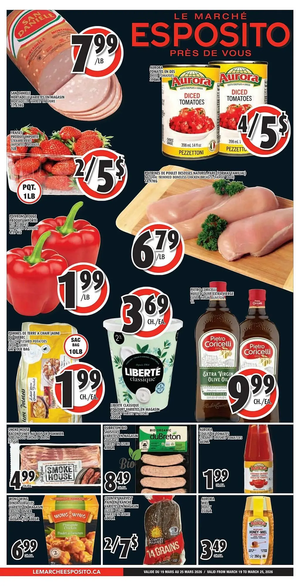 Esposito flyer from March 19 to March 25 2026 - flyer page 1