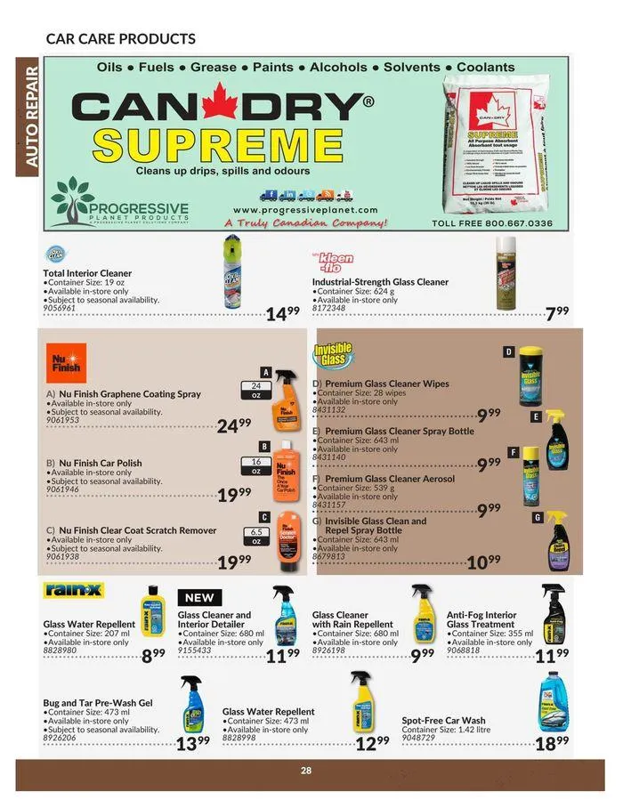 Auto Repair Catalogue from April 23 to April 22 2025 - flyer page 28