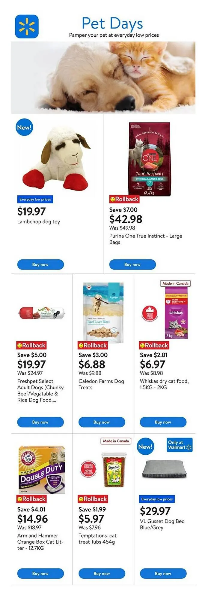 Walmart flyer from August 21 to September 3 2025 - flyer page 1