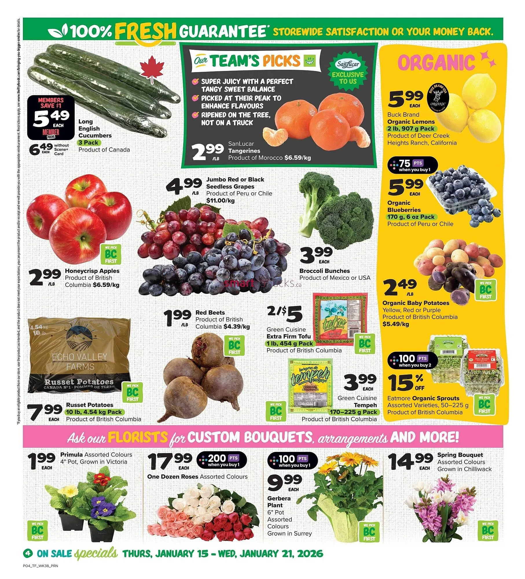 Thrifty Foods flyer from January 15 to January 21 2026 - flyer page 5