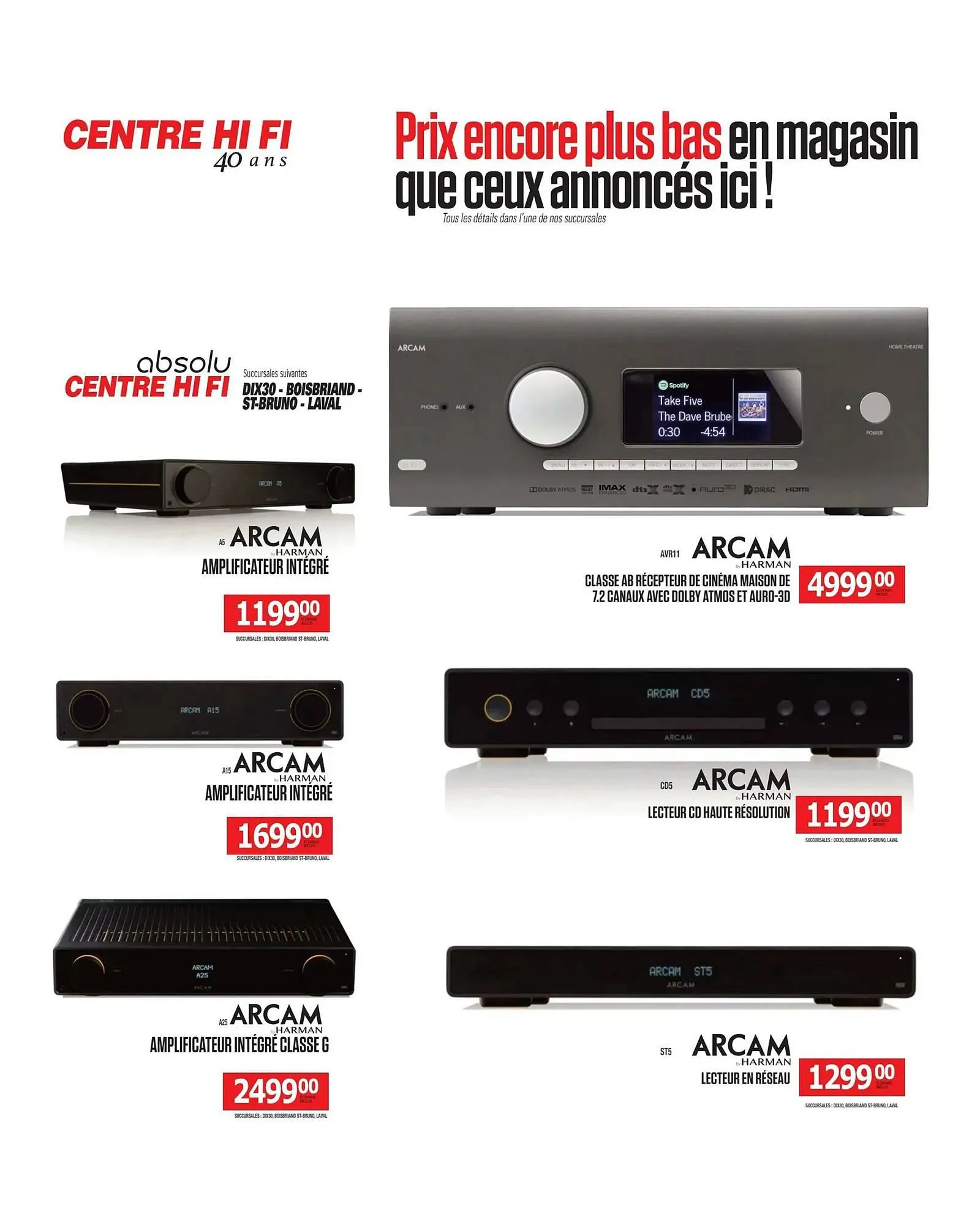 Centre Hi-Fi flyer from September 19 to September 25 2025 - flyer page 40