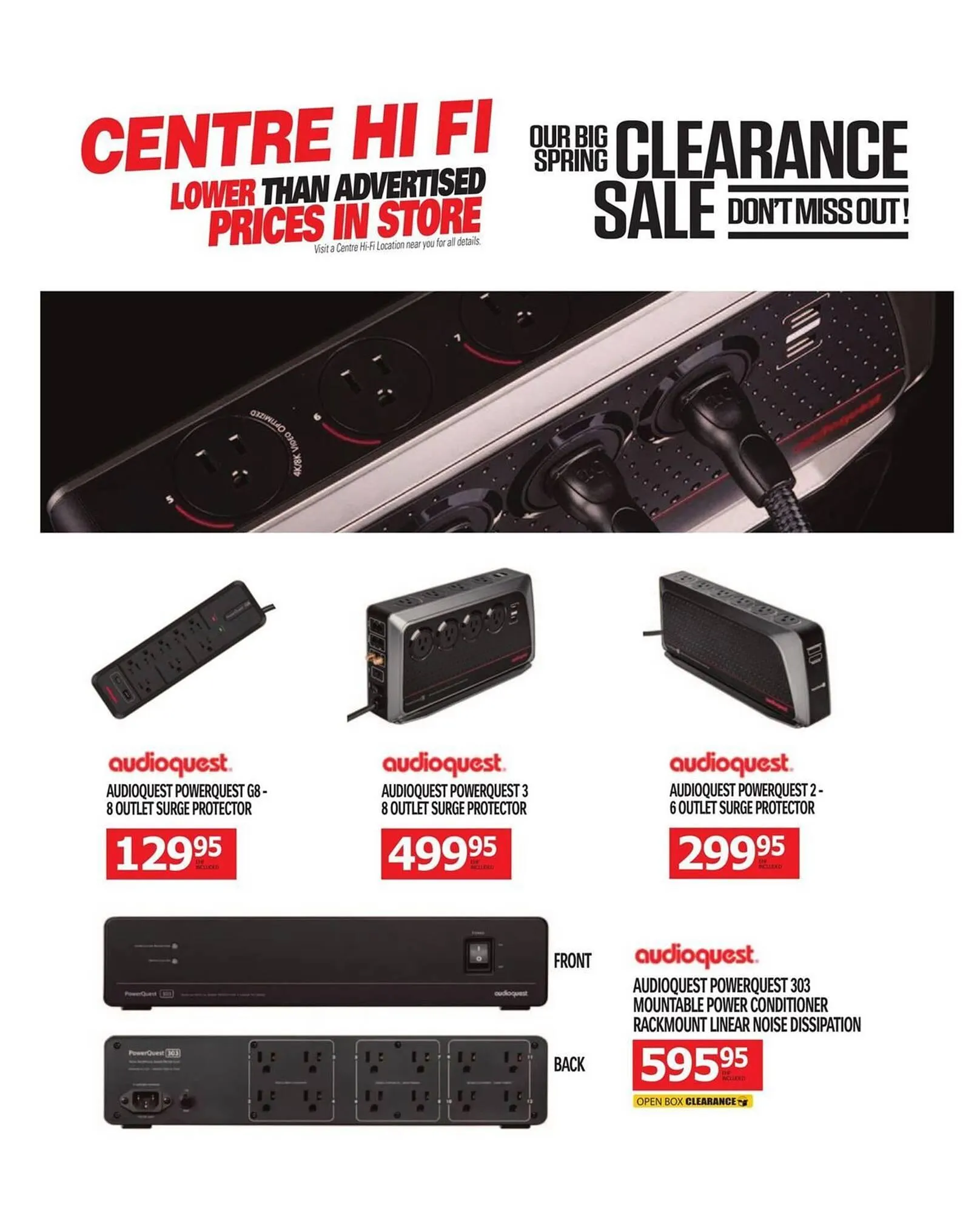 Centre Hi-Fi flyer from April 4 to April 10 2025 - flyer page 72