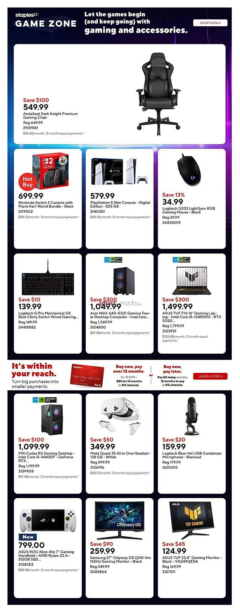 Staples flyer from January 30 to February 5 2026 - flyer page 10