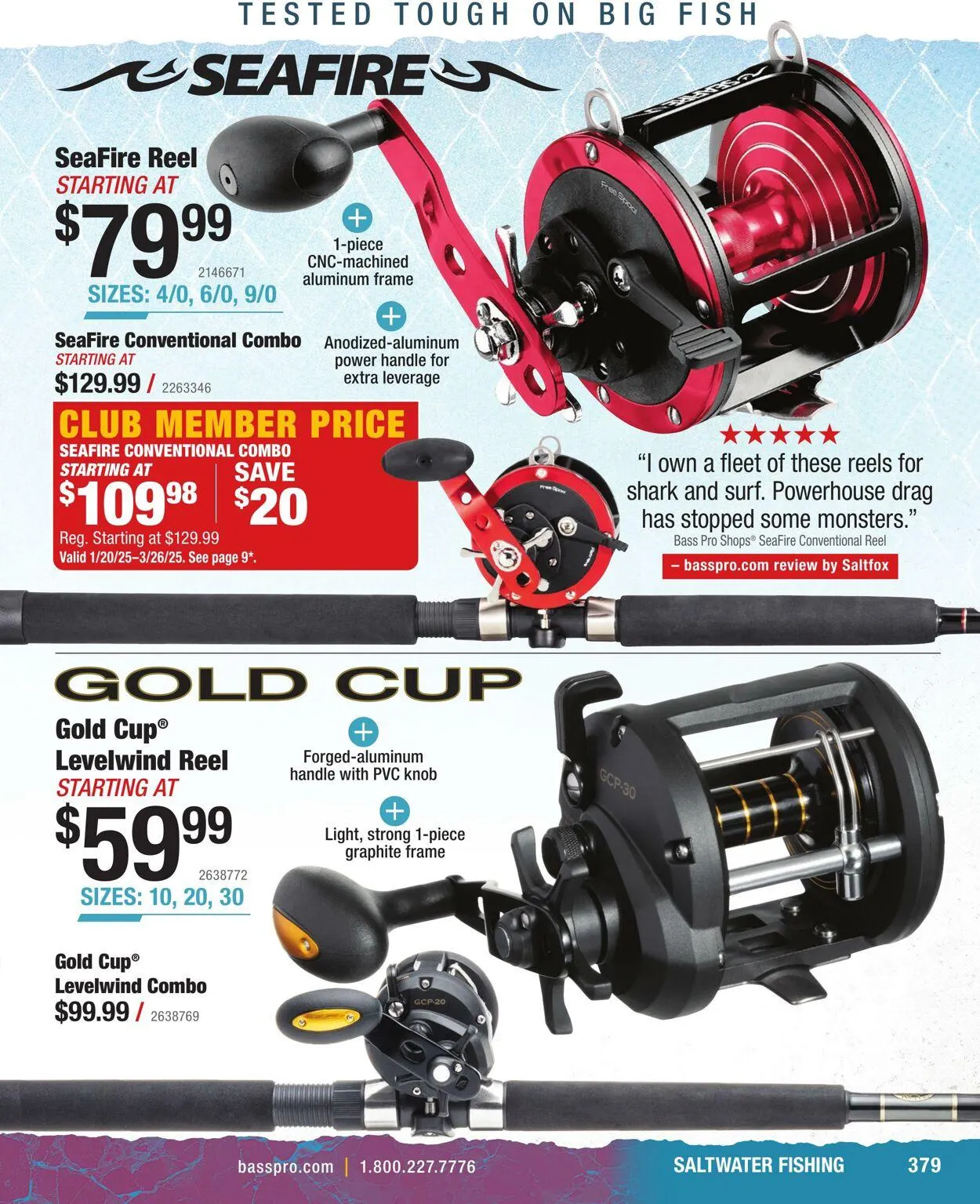 Bass Pro Current flyer from April 7 to April 21 2025 - flyer page 379