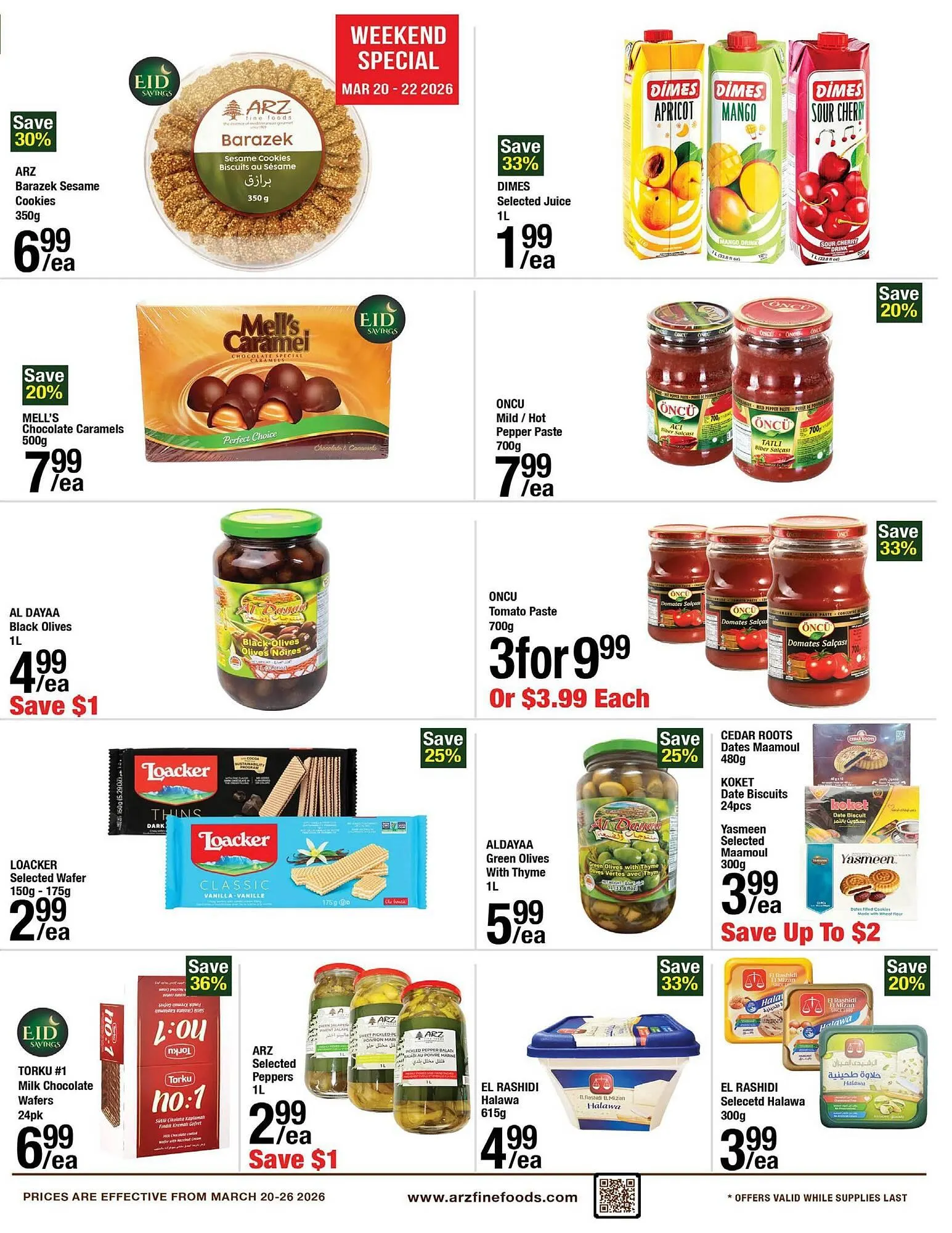 Arz Fine Foods flyer from March 20 to March 26 2026 - flyer page 6