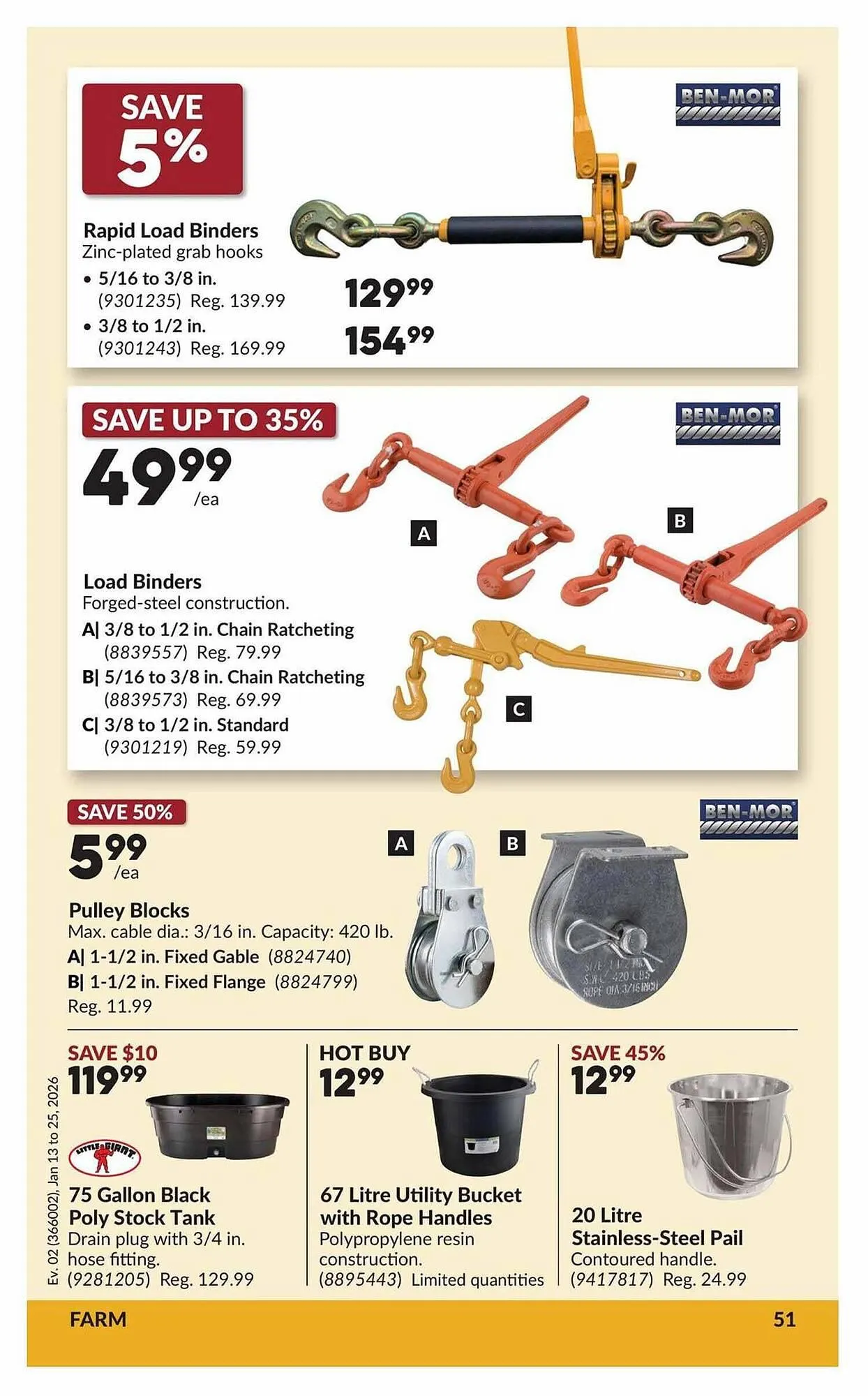 Princess Auto flyer from January 13 to January 26 2026 - flyer page 56