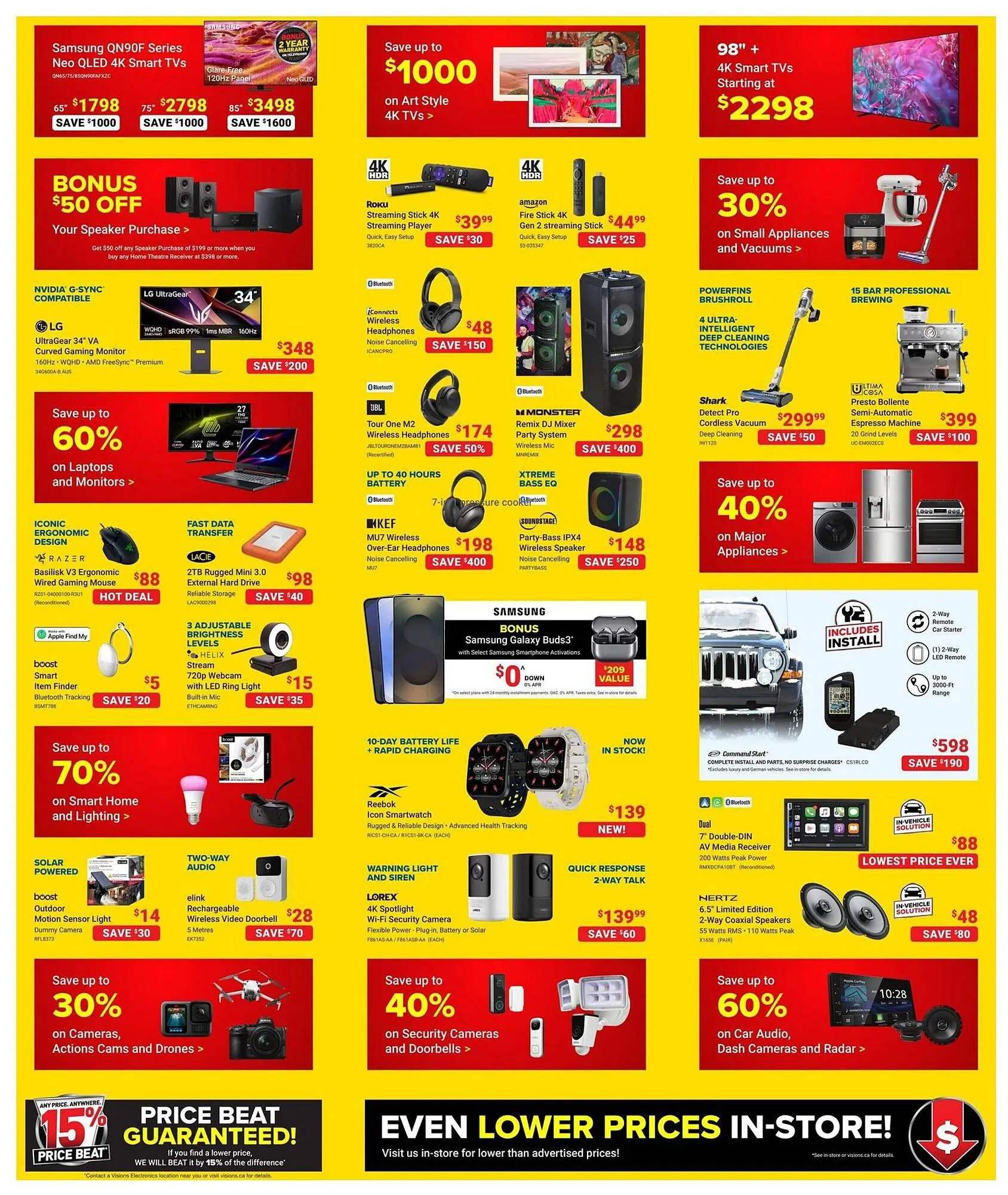 Visions Electronics flyer from October 31 to November 6 2025 - flyer page 3