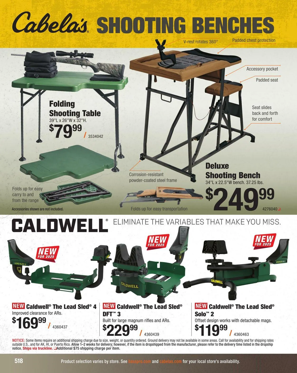 Bass Pro Current flyer from October 9 to October 23 2025 - flyer page 518