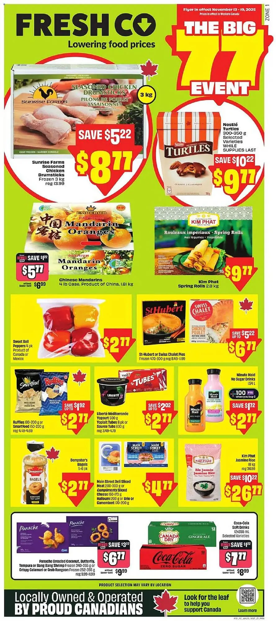 FreshCo flyer from November 13 to November 19 2025 - flyer page 1