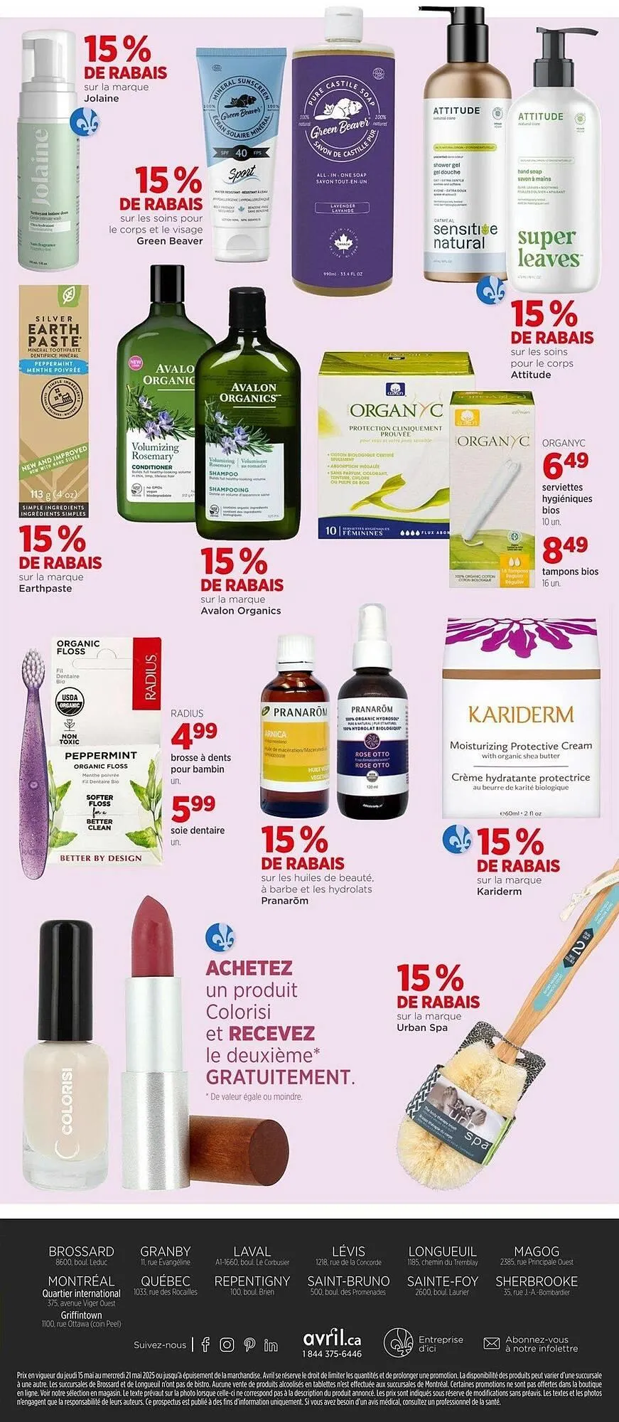Avril flyer from May 15 to May 21 2025 - flyer page 10