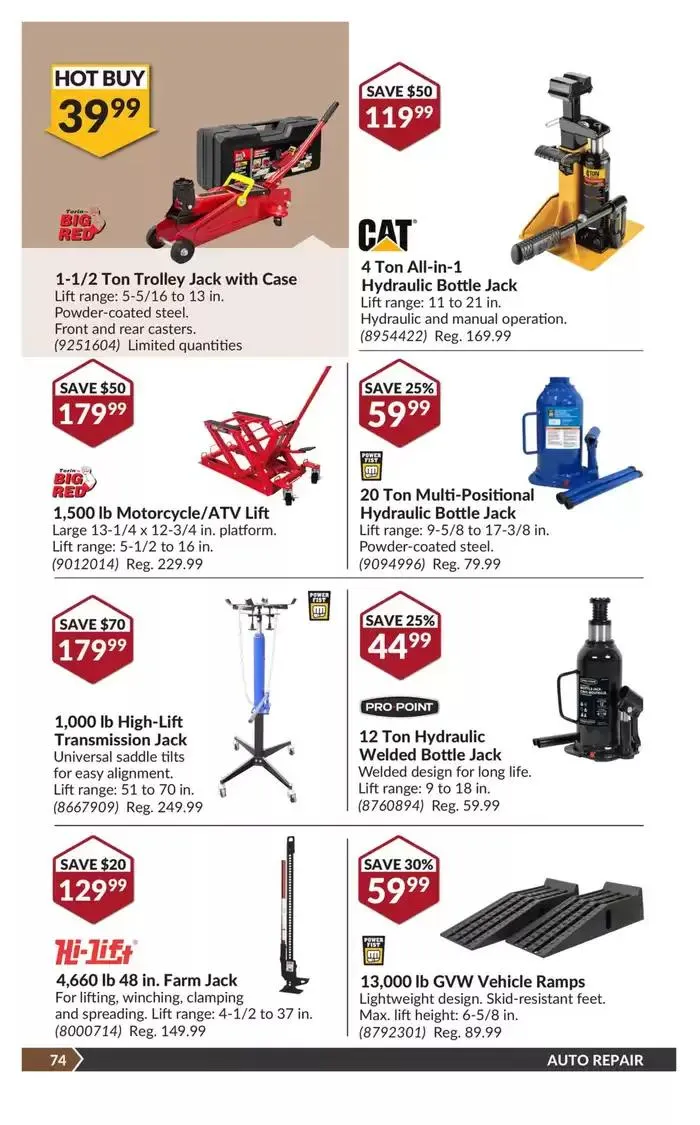 National Sale from November 5 to November 17 2024 - flyer page 78