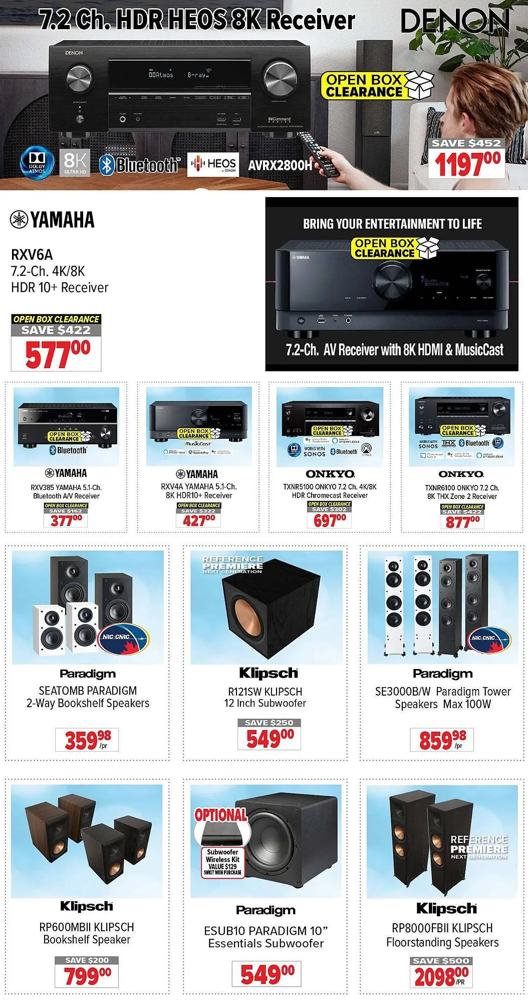 2001 Audio Video flyer from January 23 to January 30 2026 - flyer page 4