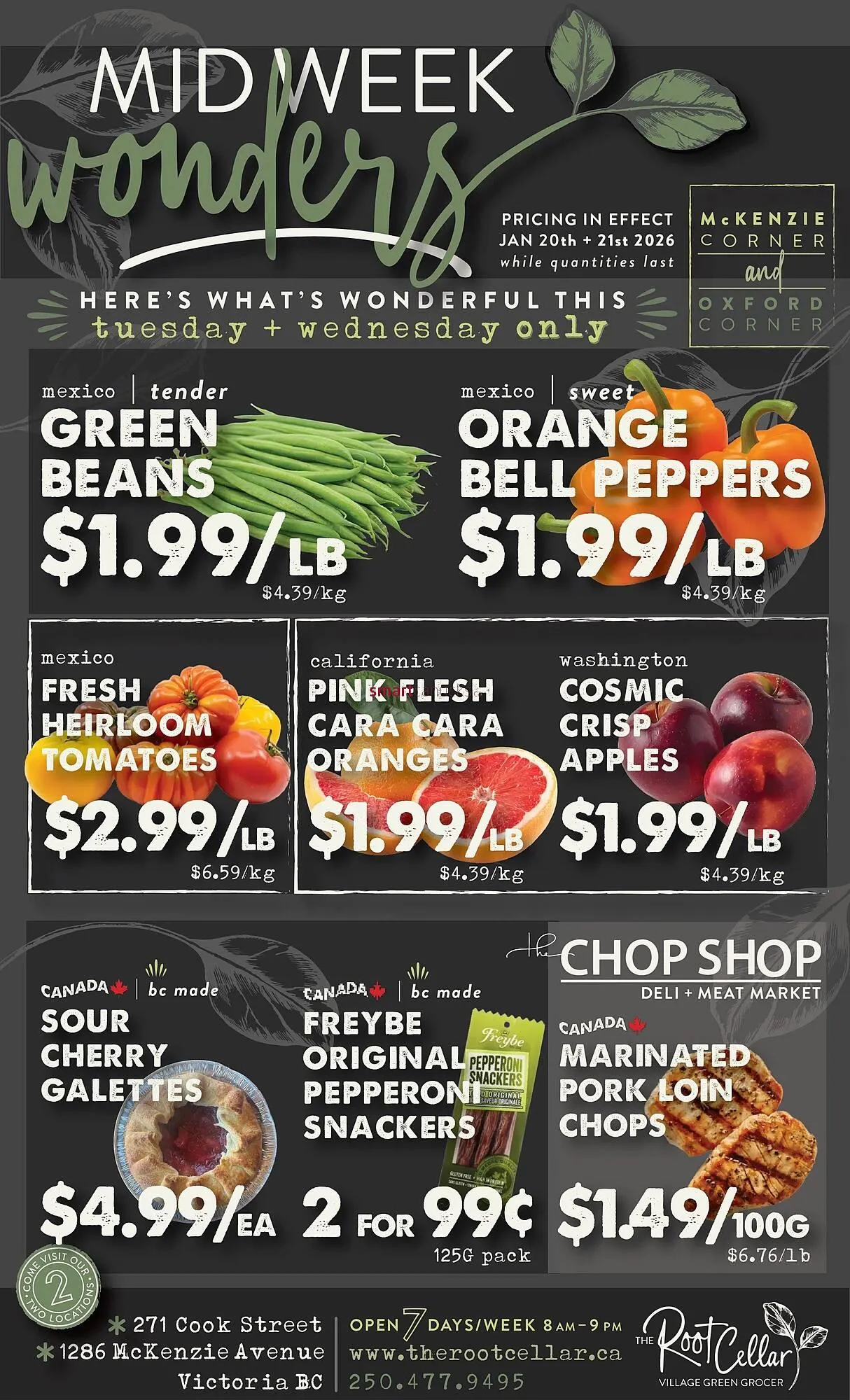 The Root Cellar flyer - 1