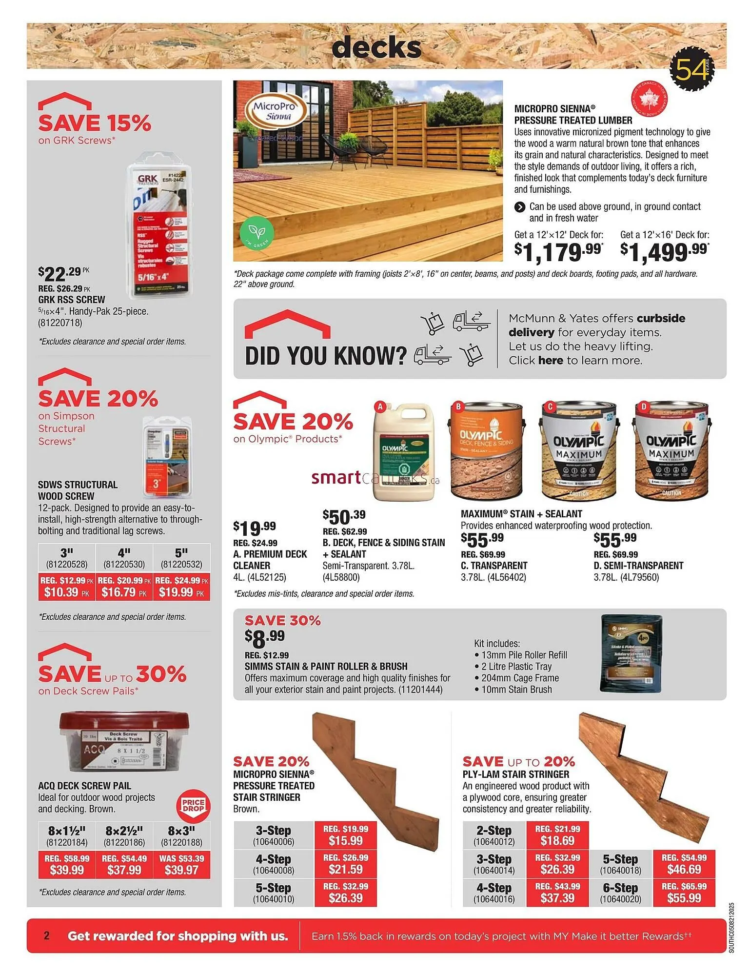 McMunn & Yates Building Supplies flyer from May 7 to May 13 2025 - flyer page 2