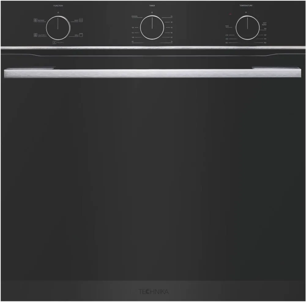 Technika 60cm 5 Function Oven with 10A Plug & Lead