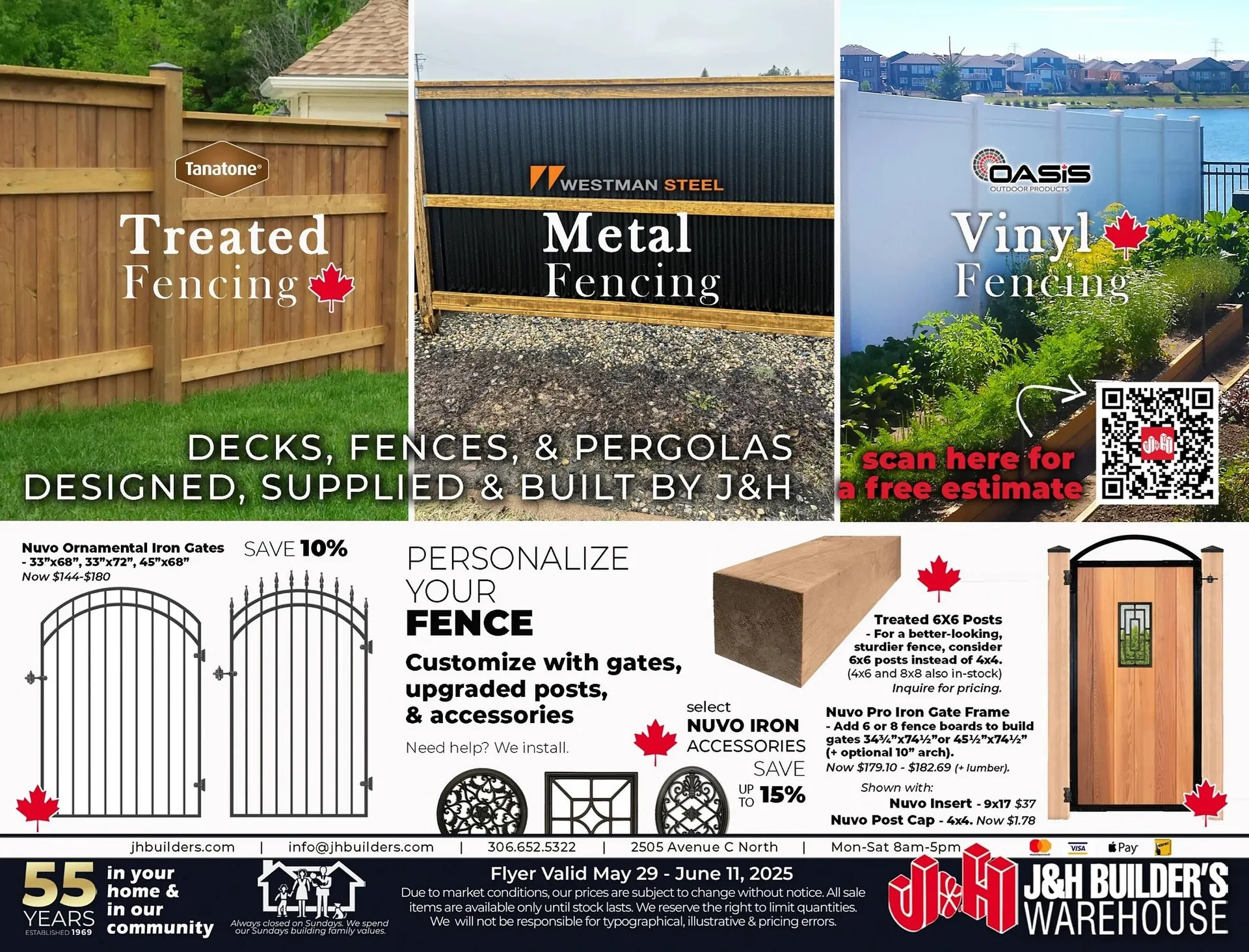 J&H Builder's Warehouse flyer from May 29 to June 4 2025 - flyer page 8