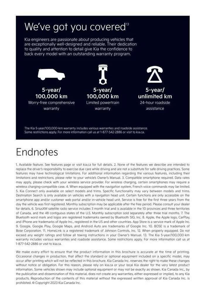 Kia Carnival from June 15 to June 15 2024 - flyer page 15