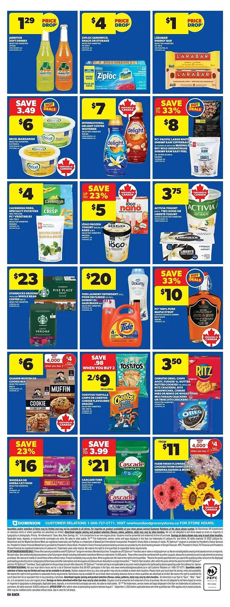 Dominion flyer from August 7 to August 13 2025 - flyer page 4
