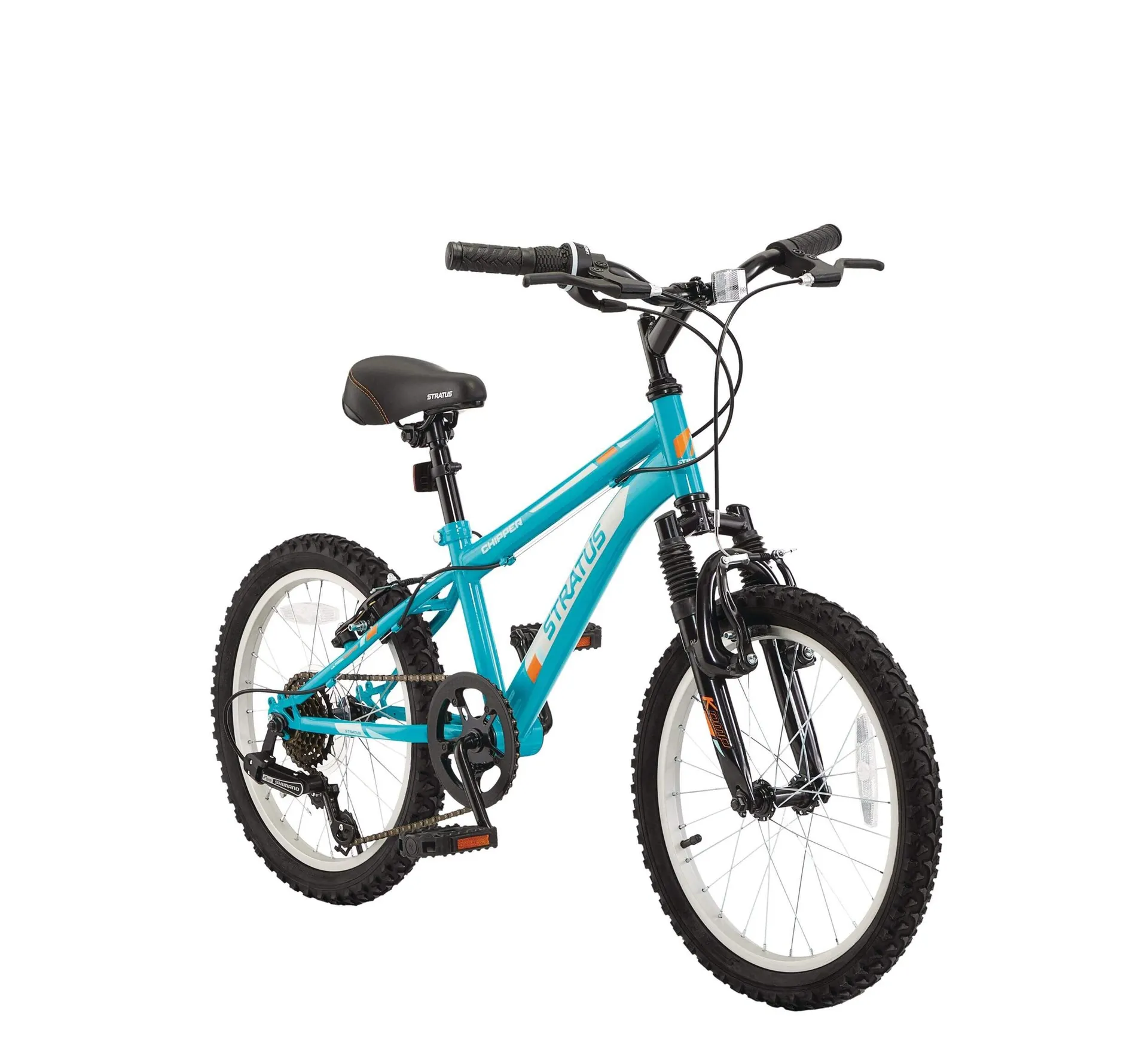 Stratus Chipper Kids' Bike, 6-Speed, 18-in, Blue