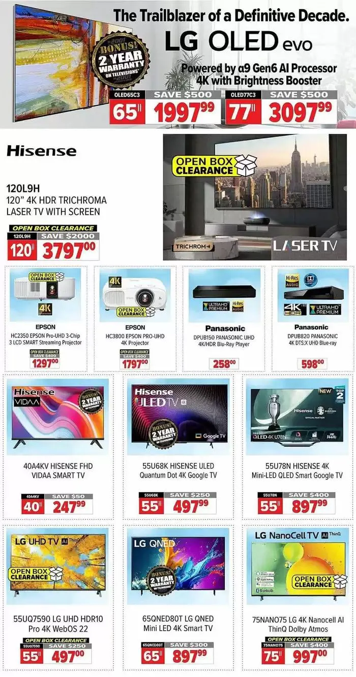 2001 Audio Video weekly flyer from January 10 to January 17 2025 - flyer page 3