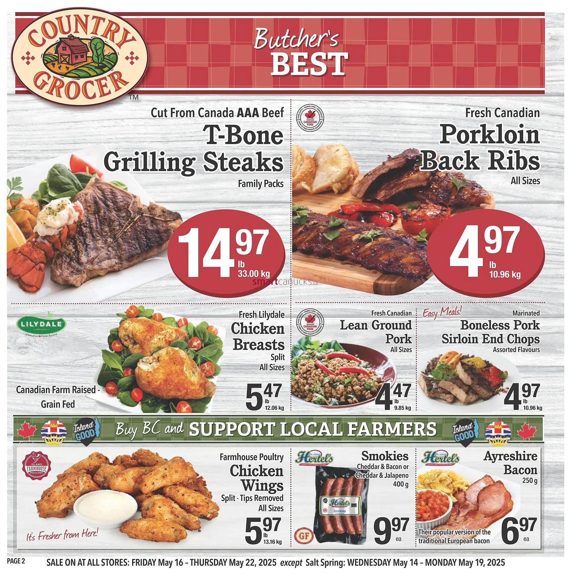 Country Grocer flyer from May 15 to May 21 2025 - flyer page 2