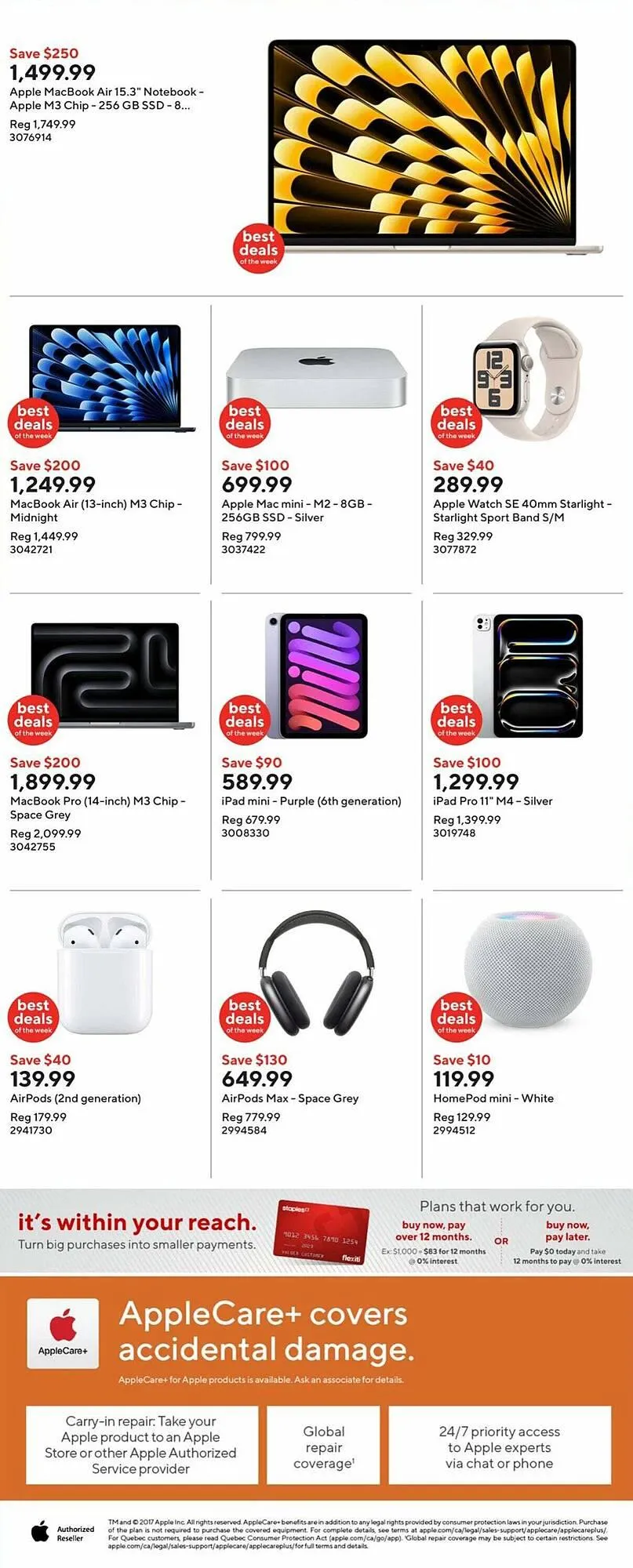 Staples flyer from August 22 to August 29 2024 - flyer page 2