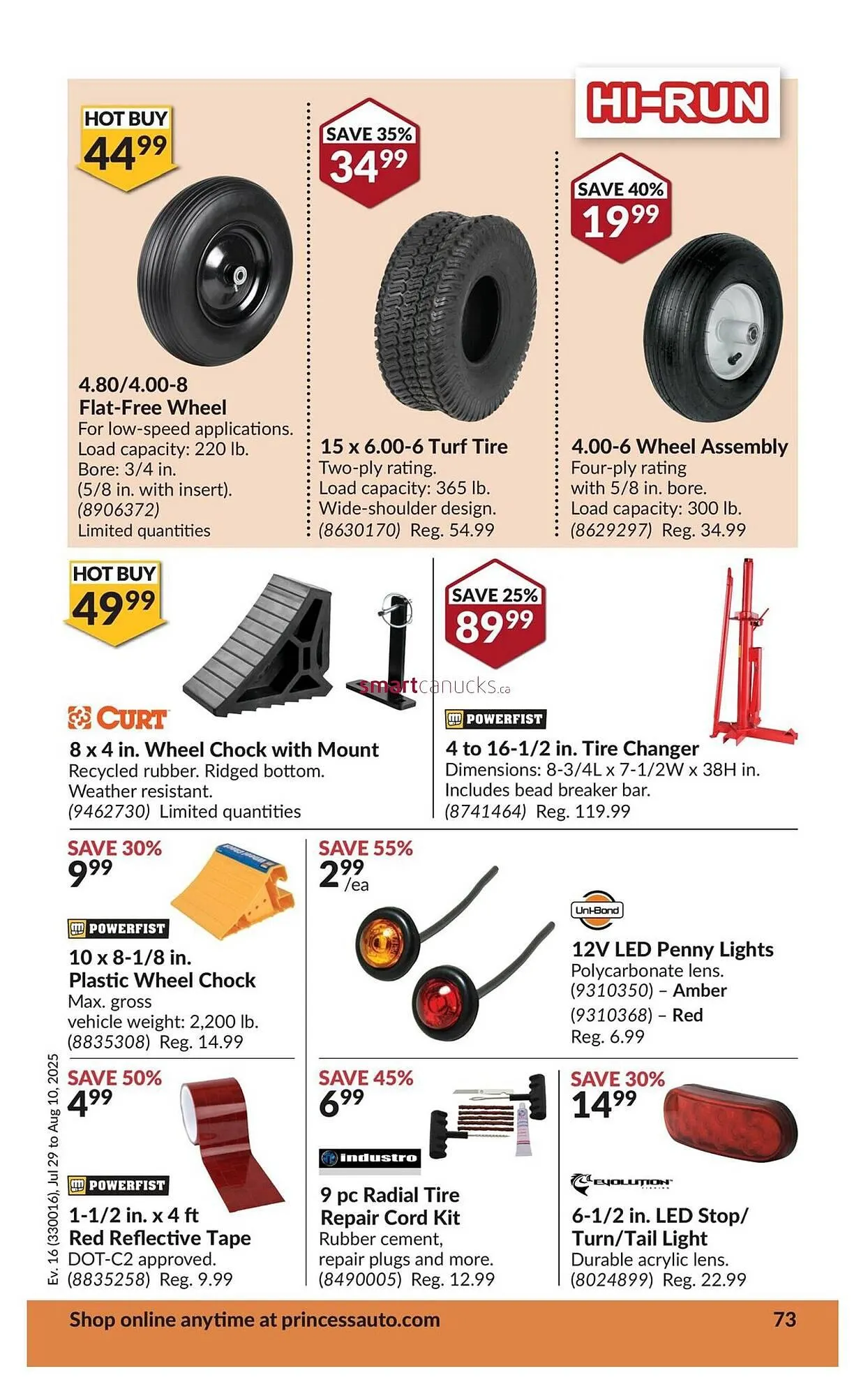 Princess Auto flyer from July 24 to July 30 2025 - flyer page 80