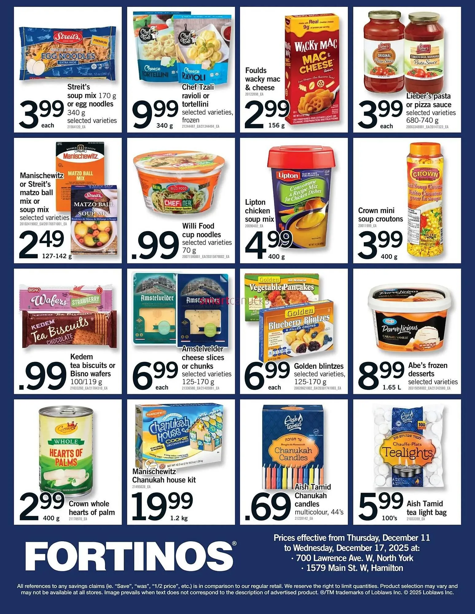Fortinos flyer from December 11 to December 17 2025 - flyer page 40