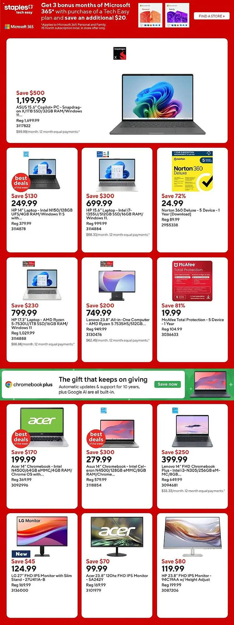Staples flyer from December 19 to December 24 2025 - flyer page 6