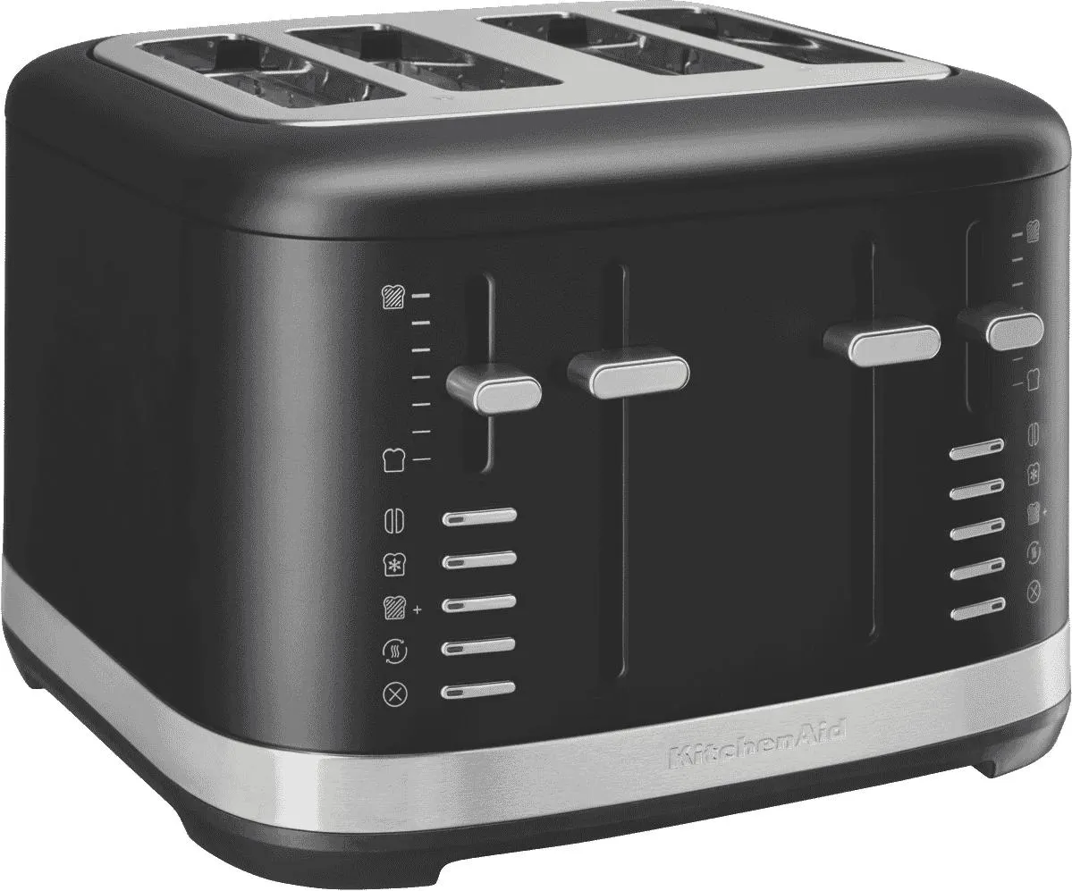 KitchenAid 4 Slice Toaster Matte Black