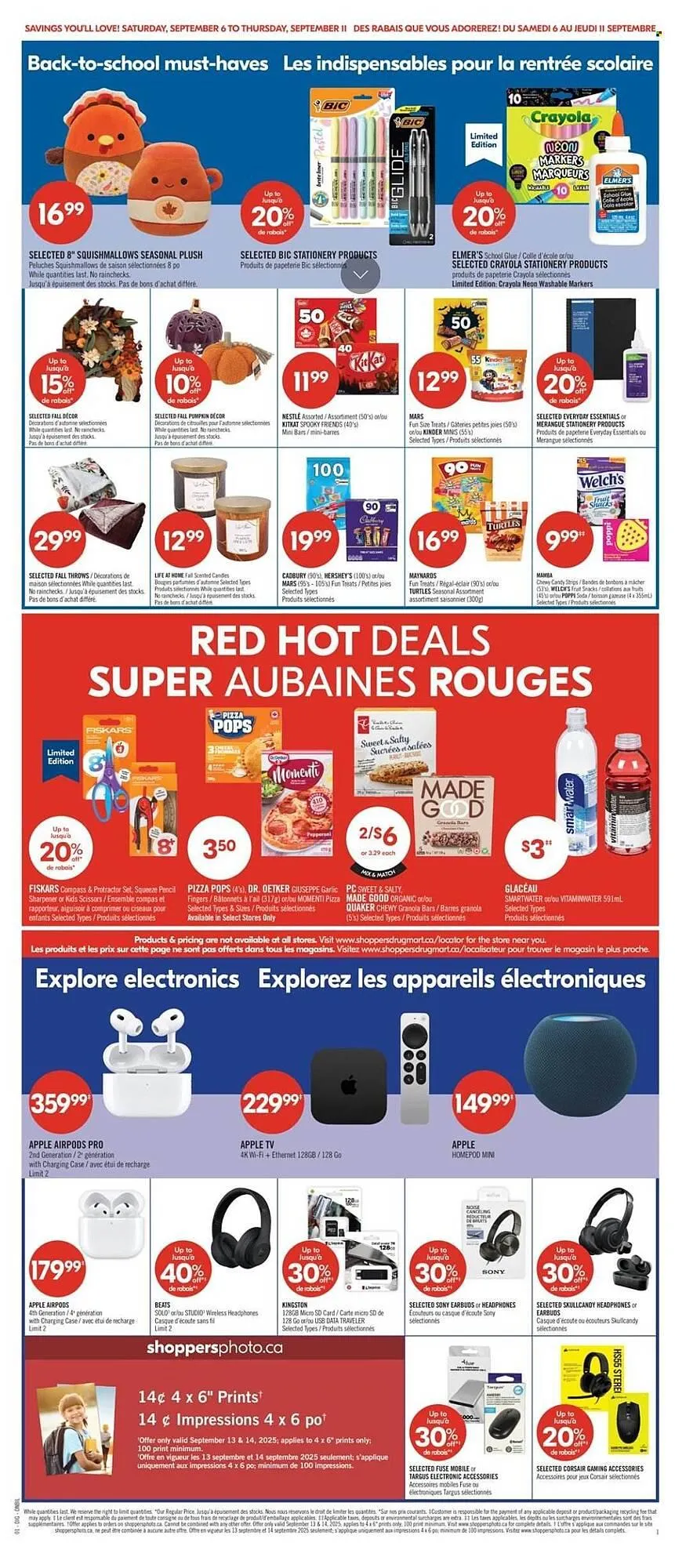 Shoppers Drug Mart flyer from September 6 to September 11 2025 - flyer page 12