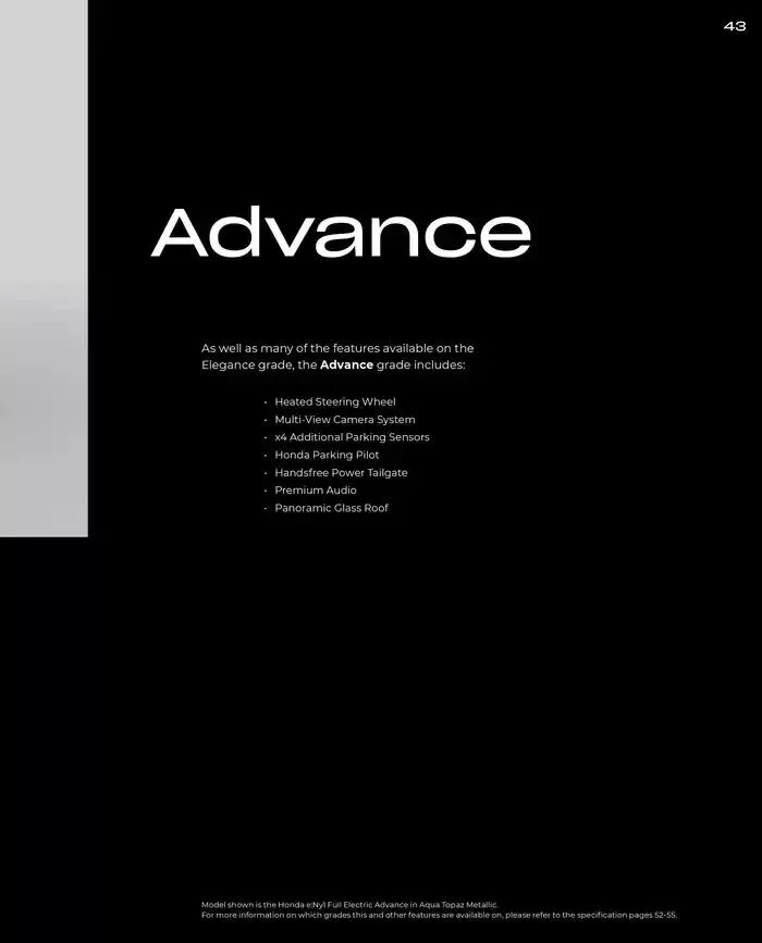 Honda e:Ny1 from February 28 to February 28 2026 - flyer page 43