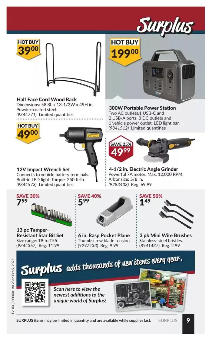 Discounts and promotions from January 28 to February 9 2025 - flyer page 14