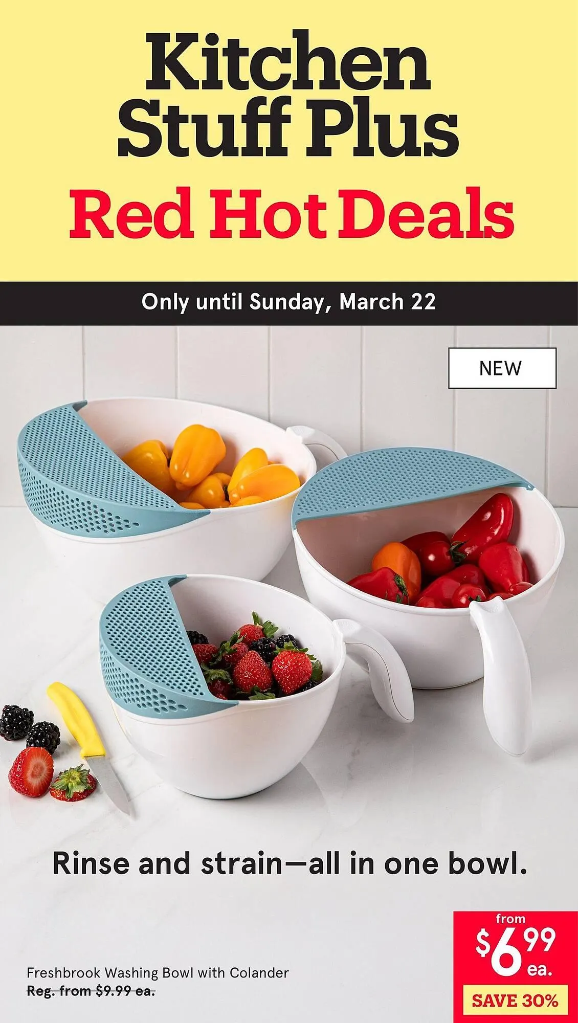 Kitchen Stuff Plus flyer from March 16 to April 1 2026 - flyer page 1