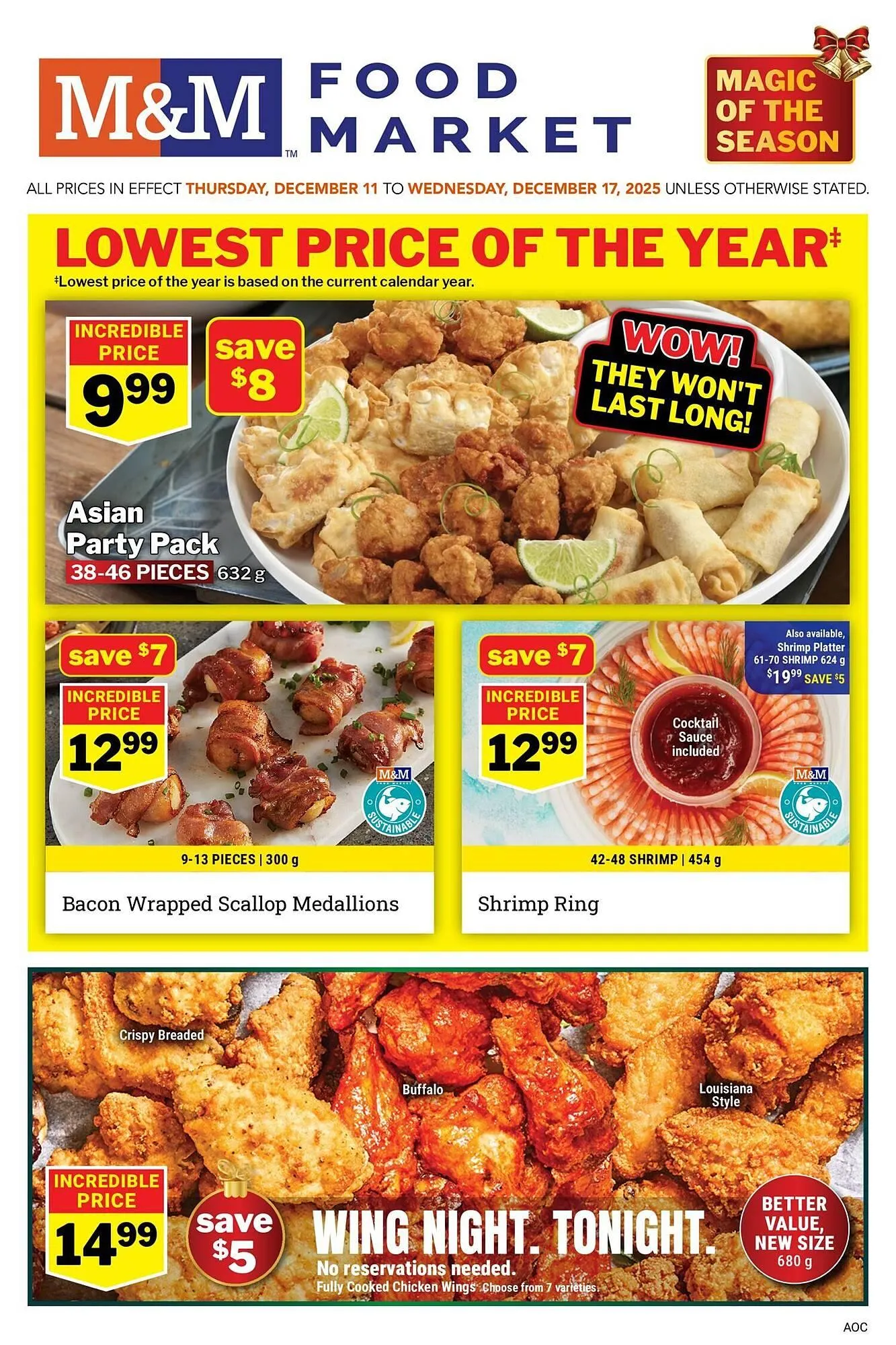M & M Food Market flyer from December 11 to December 18 2025 - flyer page 1