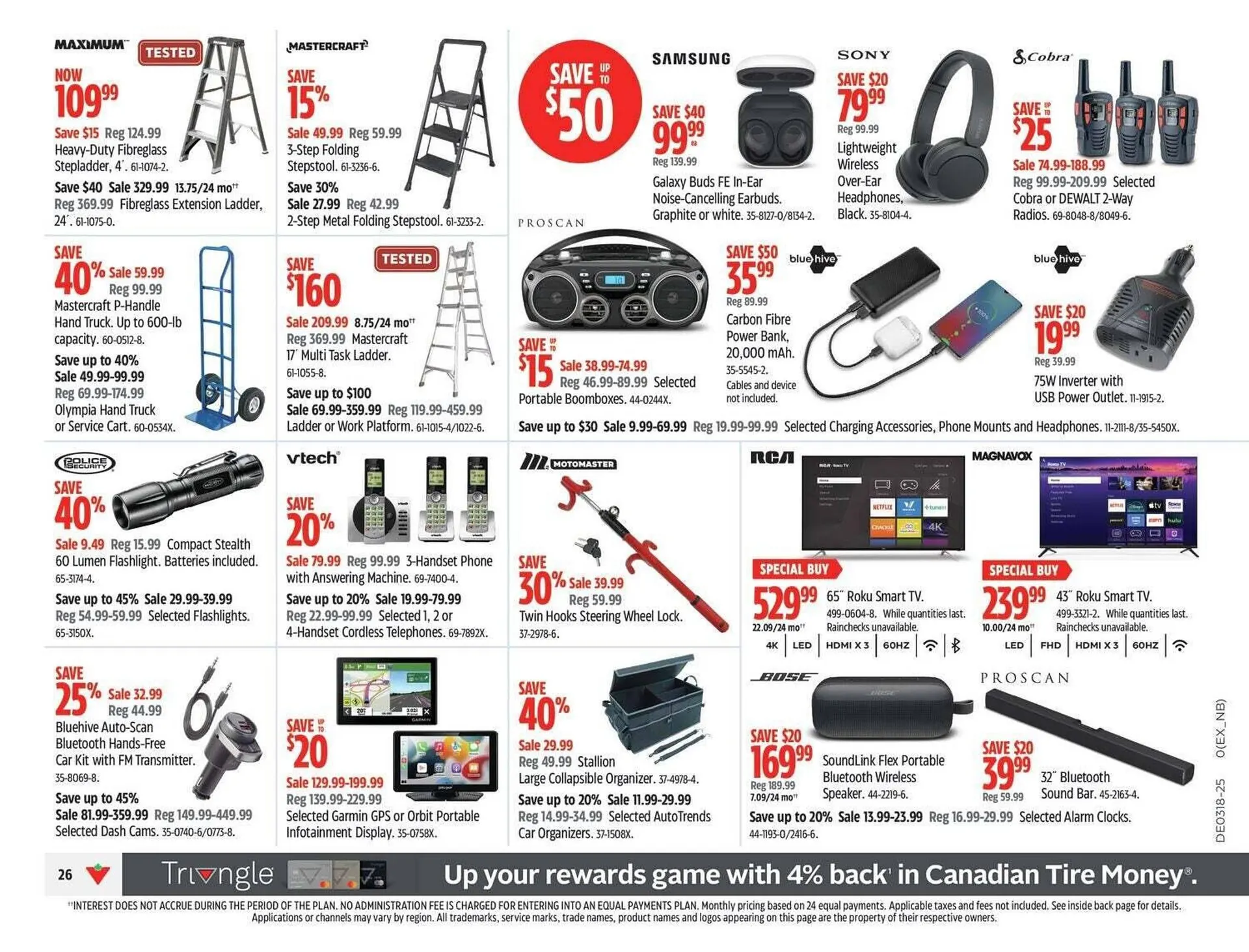 Canadian Tire flyer from April 24 to May 1 2025 - flyer page 34