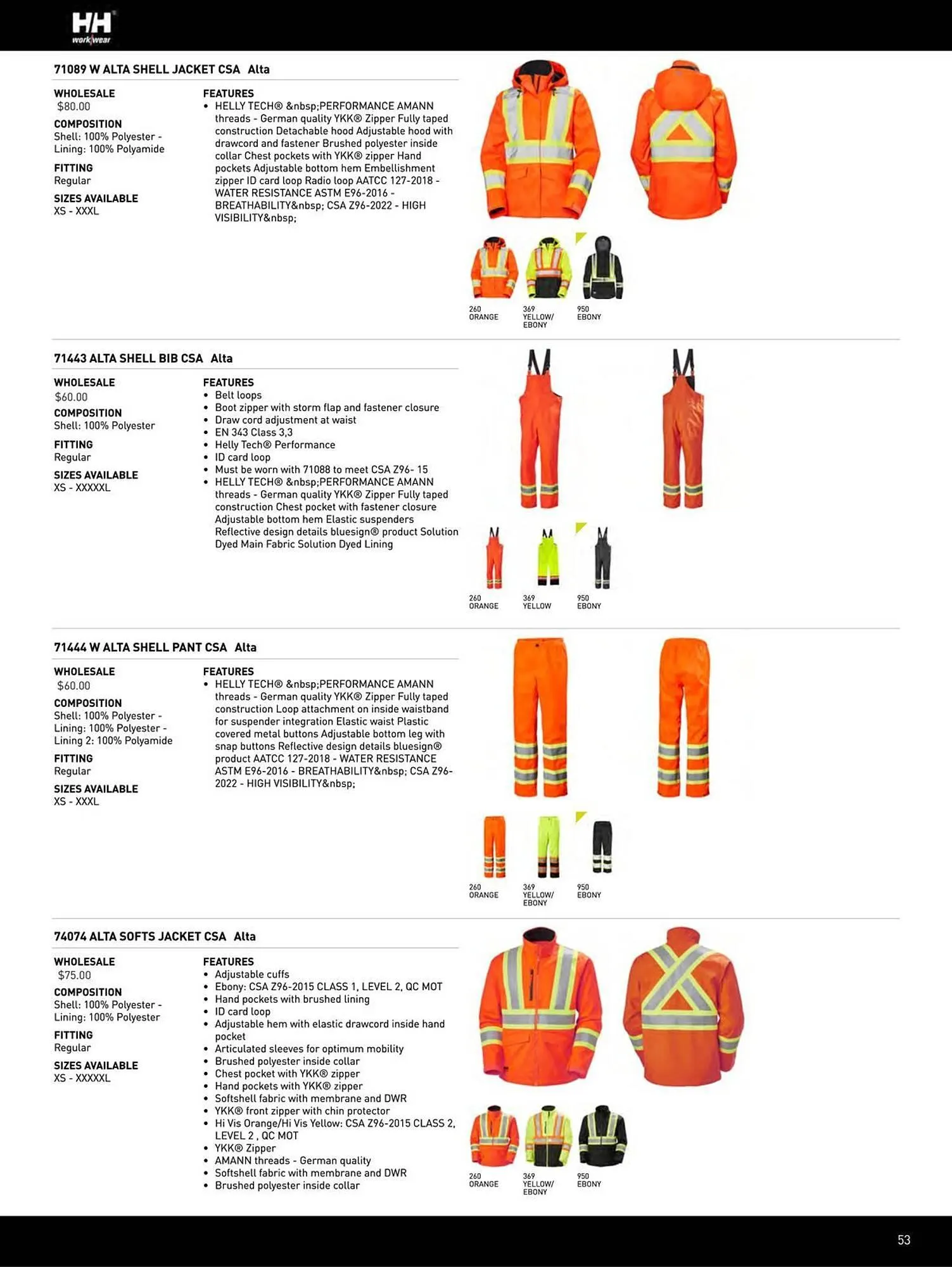 Helly Hansen flyer from September 11 to February 28 2026 - flyer page 53
