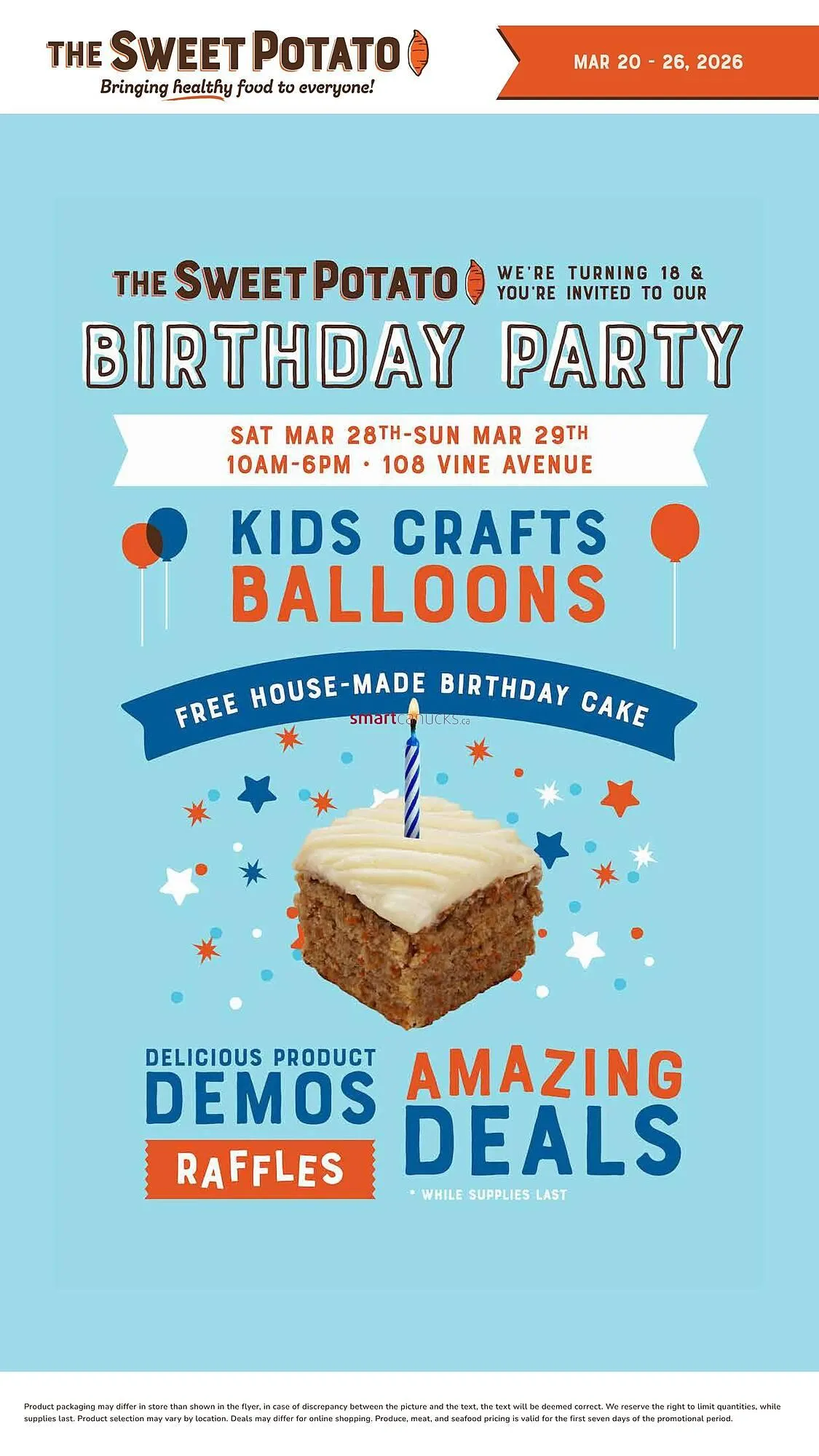 The Sweet Potato flyer from March 20 to March 26 2026 - flyer page 2