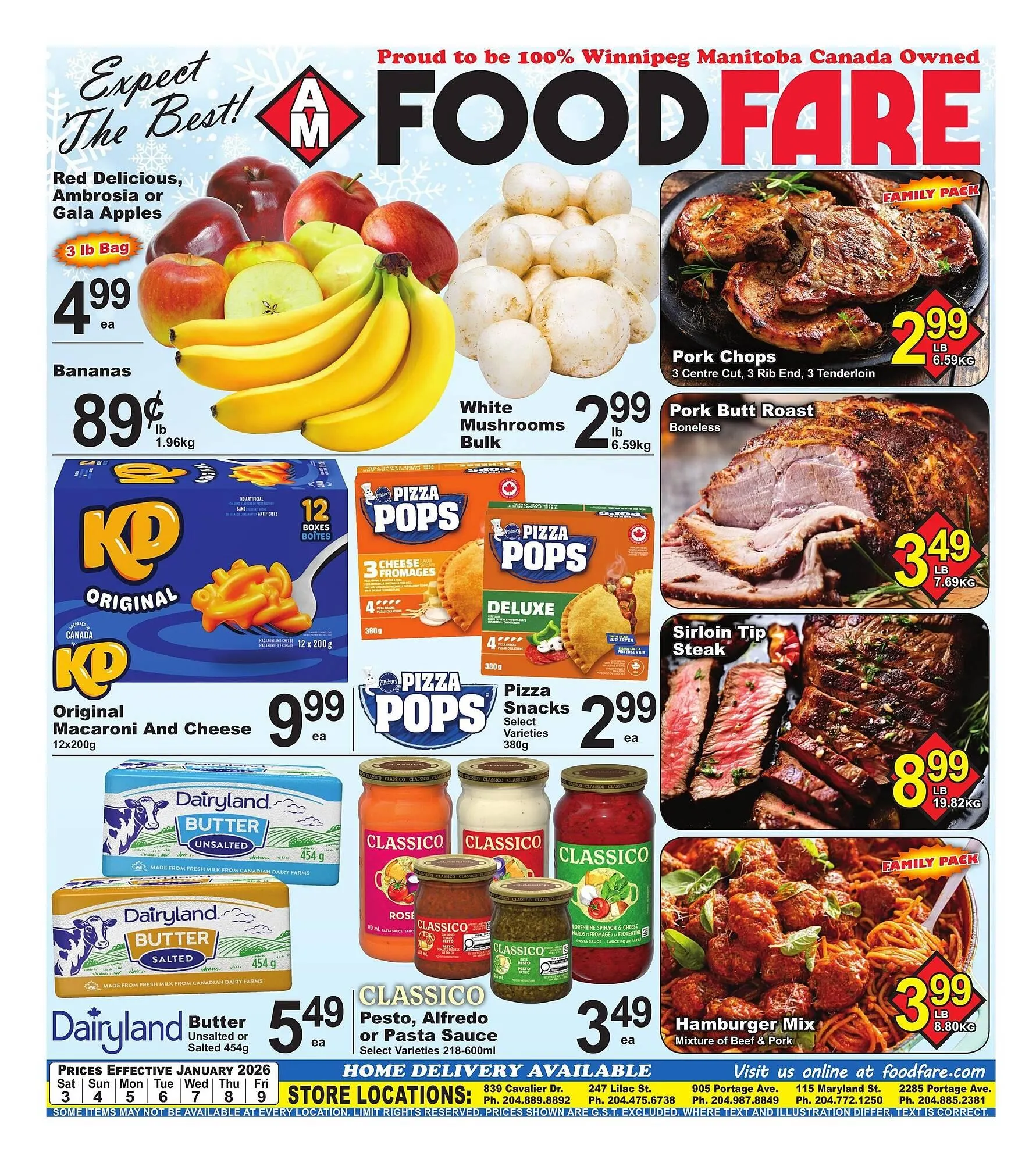 Food Fare flyer from January 3 to January 9 2026 - flyer page 1