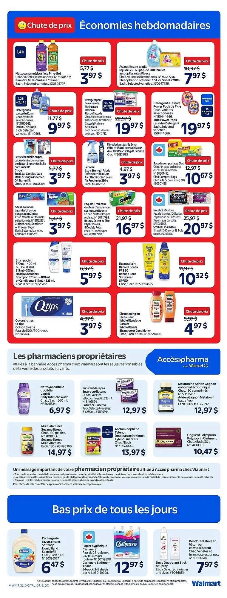 Walmart flyer from April 23 to May 20 2025 - flyer page 6