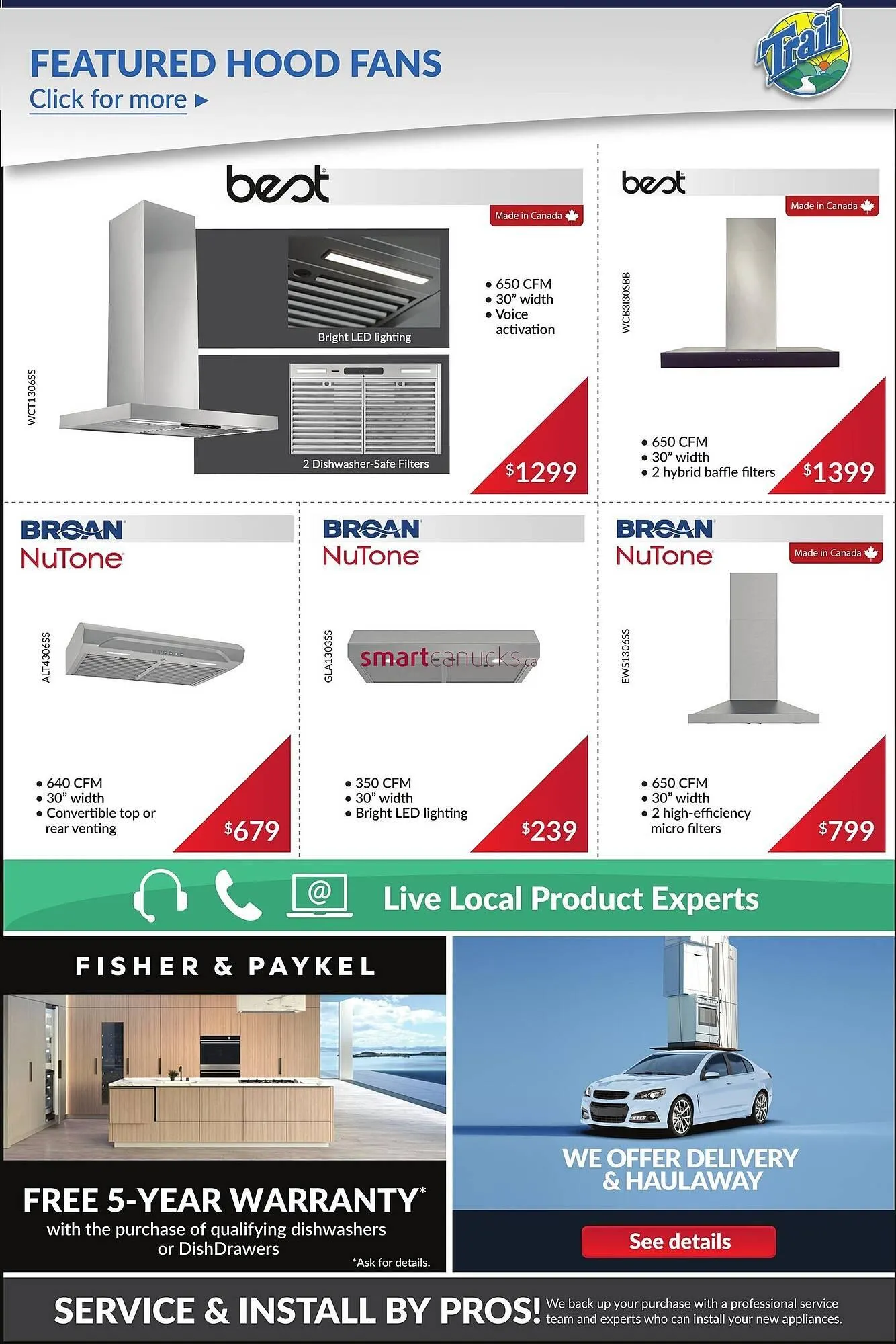 Trail Appliances flyer from October 2 to October 15 2025 - flyer page 5