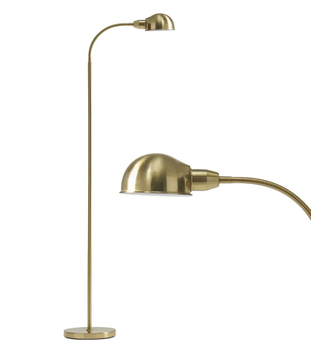 Regent Led Gooseneck Pharmacy Floor Lamp With Adjustable Head