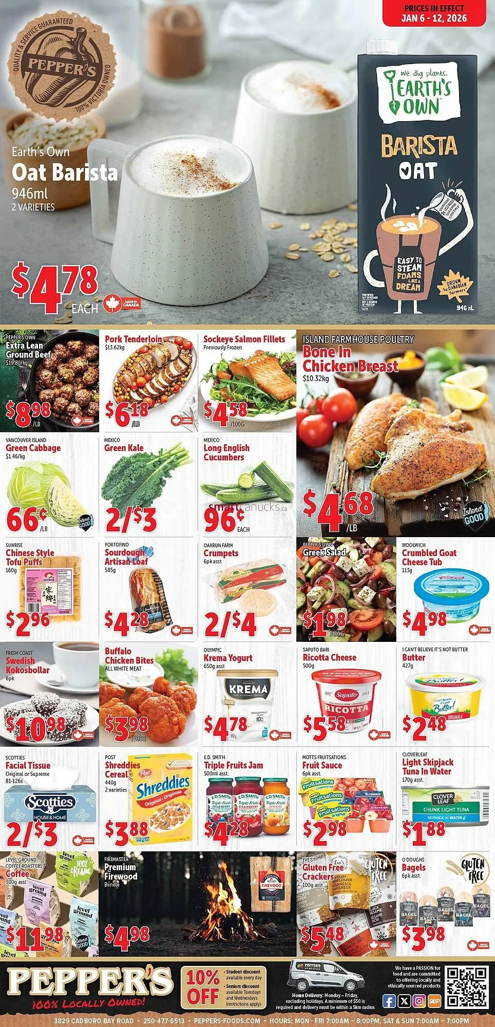 Pepper's Foods flyer from January 6 to January 12 2026 - flyer page 1