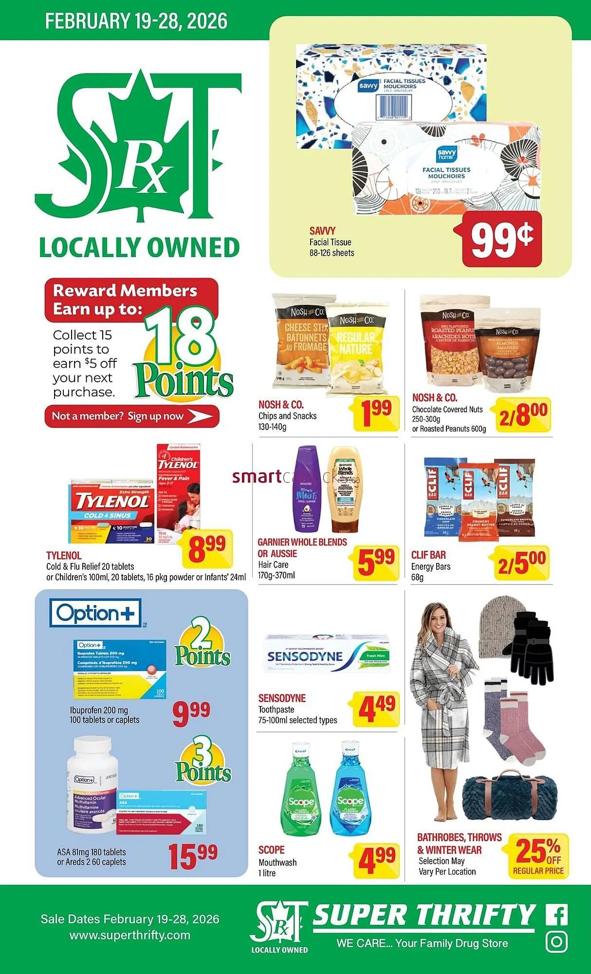 Super Thrifty flyer from February 19 to February 28 2026 - flyer page 1