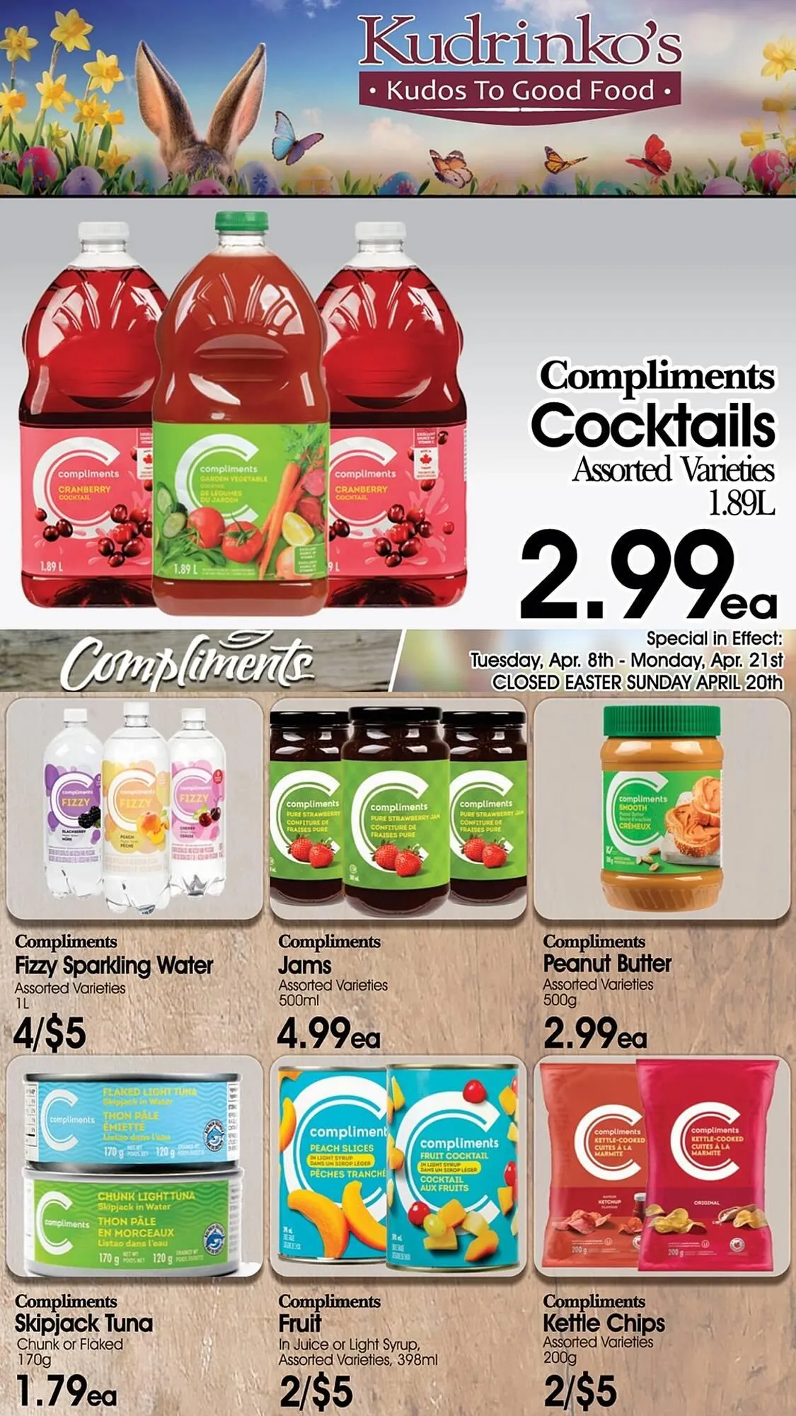 Kudrinko's flyer from April 10 to April 16 2025 - flyer page 5