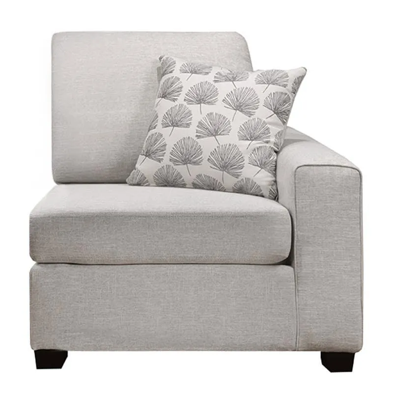 Chaise modulaire avec bras droit