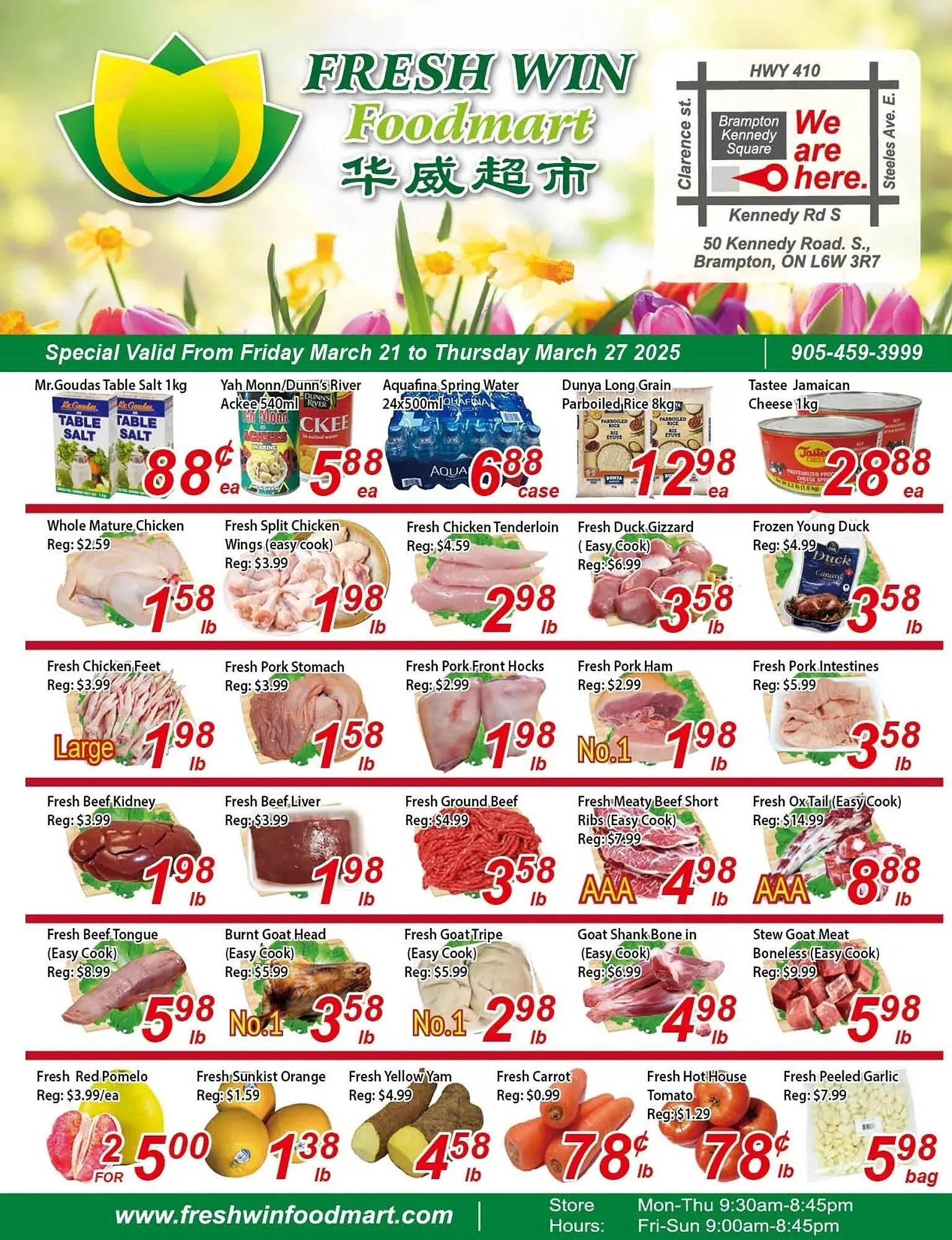 Fresh Win Foodmart flyer - 1